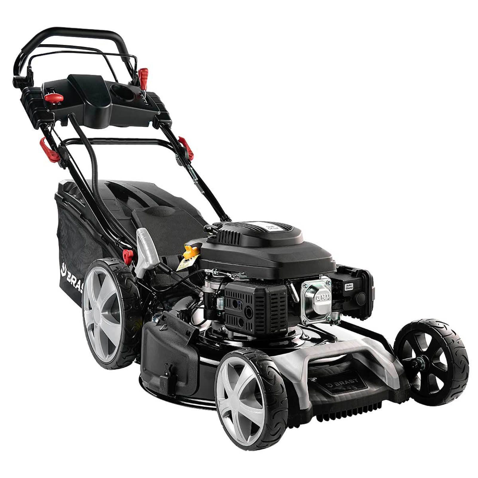 BRAST Benzinrasenmäher mit Antrieb 5,2kW (7PS)  inkl. Motoröl, TÜV, 55 cm S günstig online kaufen