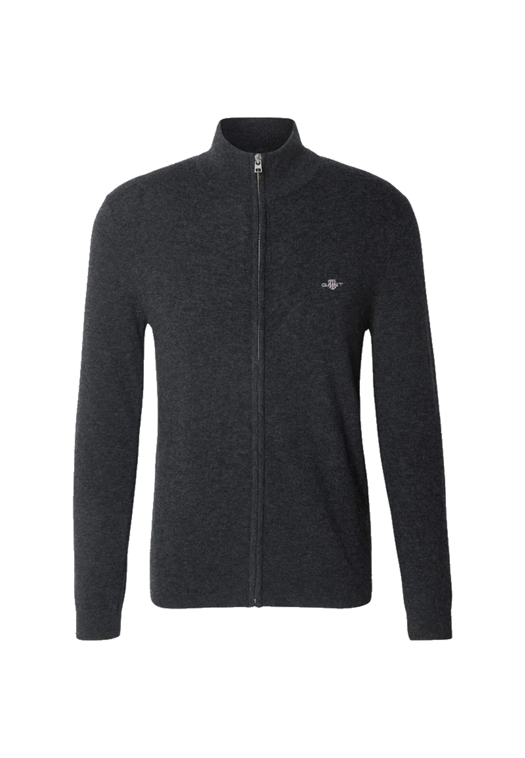 Gant Cardigan Strickjacke Cardigan Reißverschluss (1-tlg) günstig online kaufen