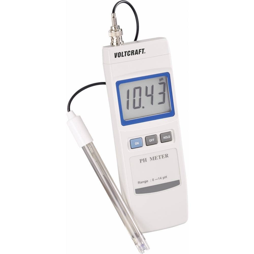 VOLTCRAFT Wasserzähler Digitales pH-Meter