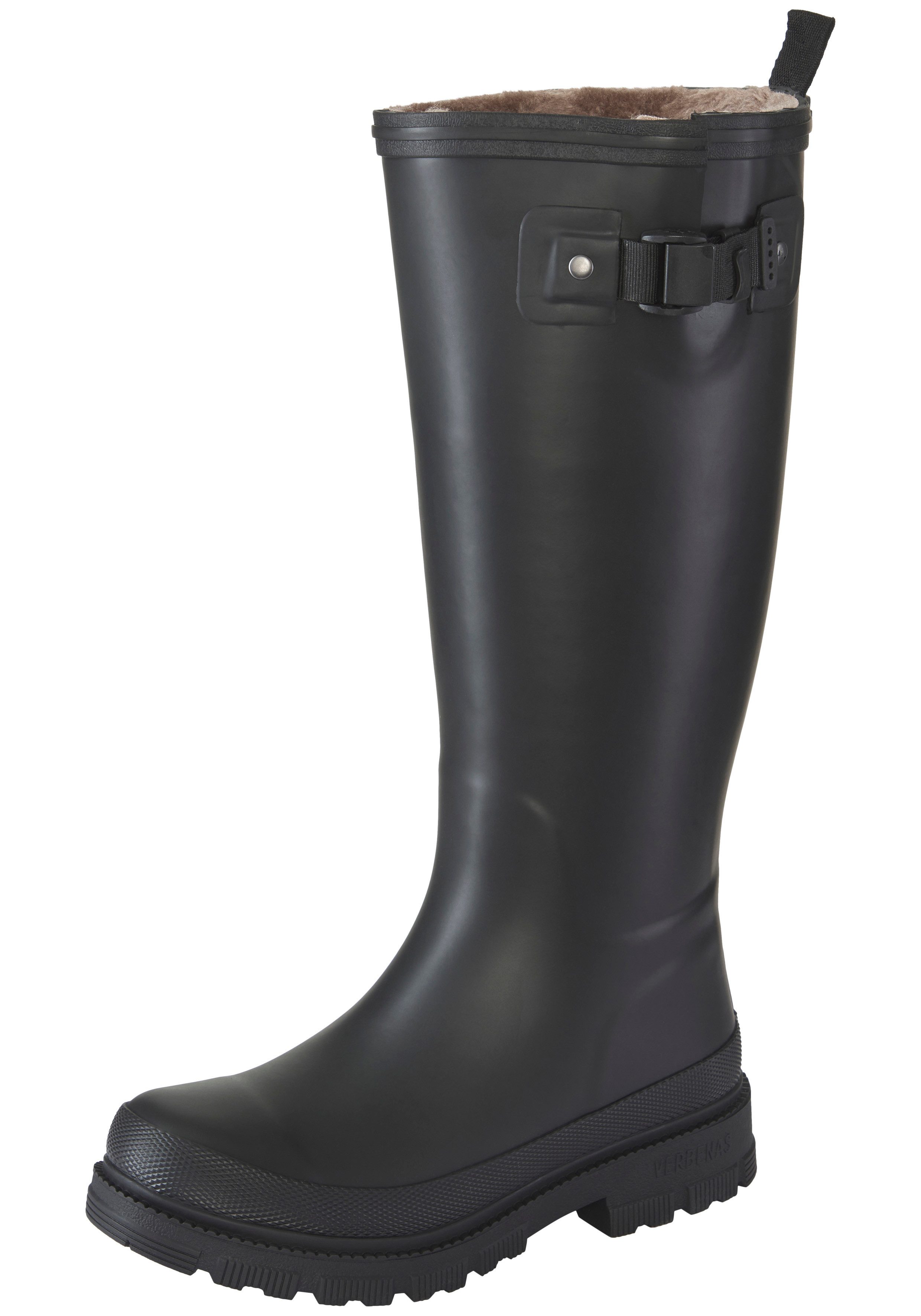 VERBENAS LILI FUR SMOOTH Gummistiefel Rainboots, Regenstiefel mit Warmfutter