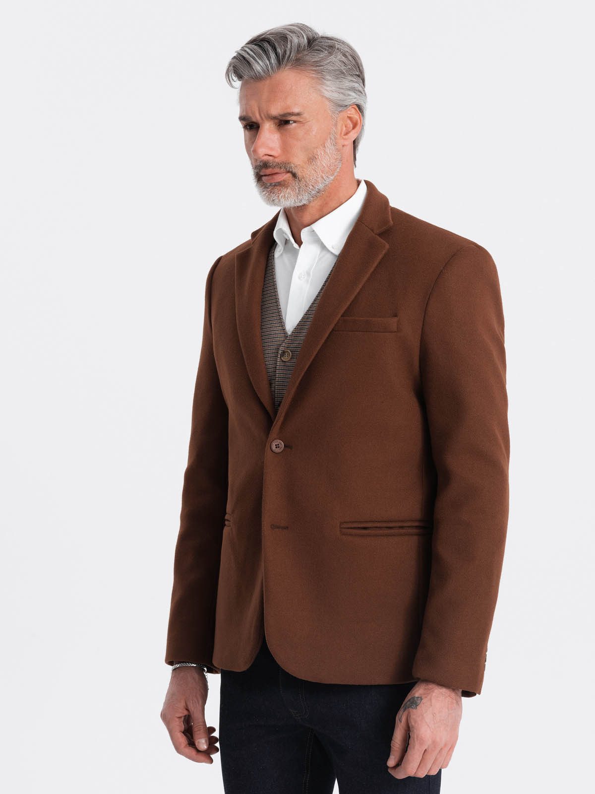 OMBRE Sakko Herren Sakko mit dekorativen günstig online kaufen