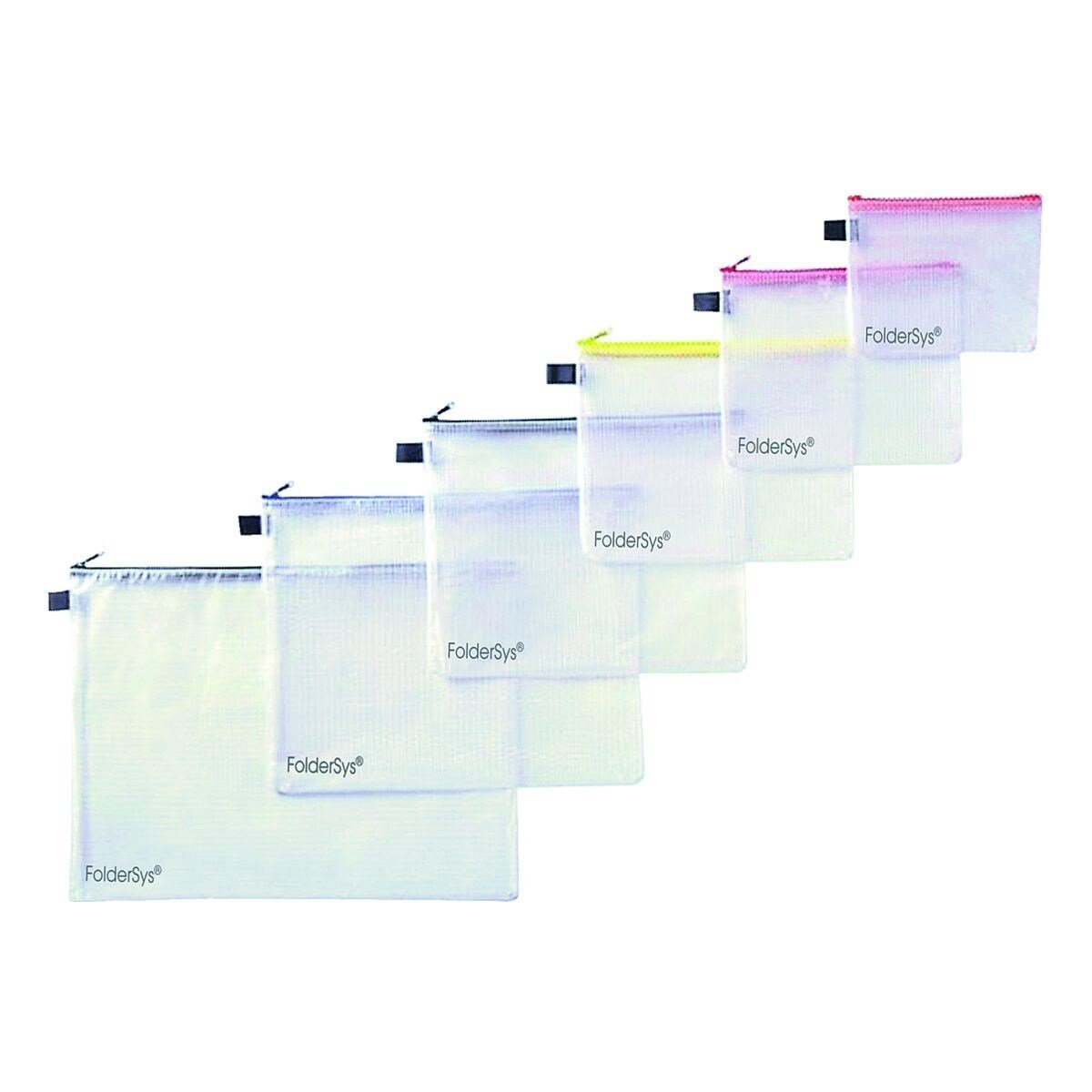 FOLDERSYS Beuteltasche, mit farbigem Reißverschluss günstig online kaufen