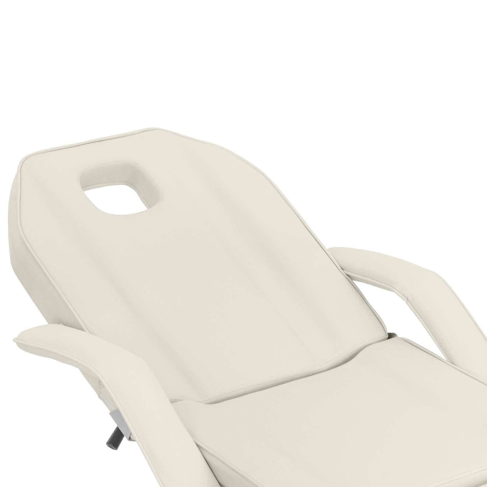 Physa Massageliege Kosmetikliege 200 kg 360° drehbar Behandlungsliege Therapieliege Creme, Beige
