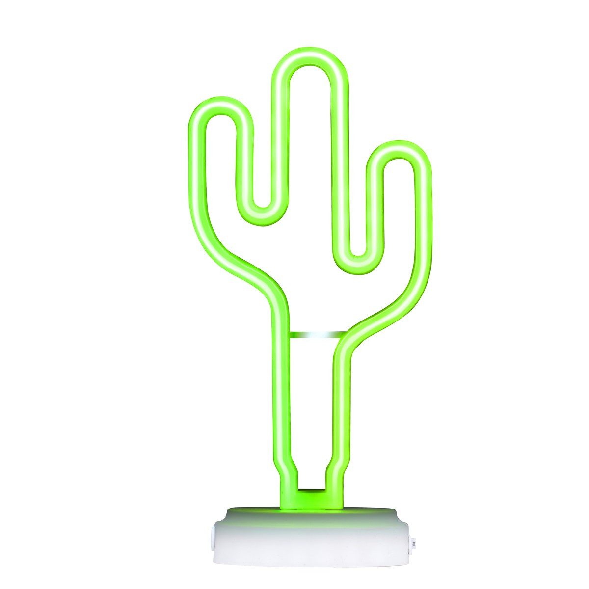 Grundig Nachtlicht Grundig Lampe Neon Kaktus 53LED, Groen licht