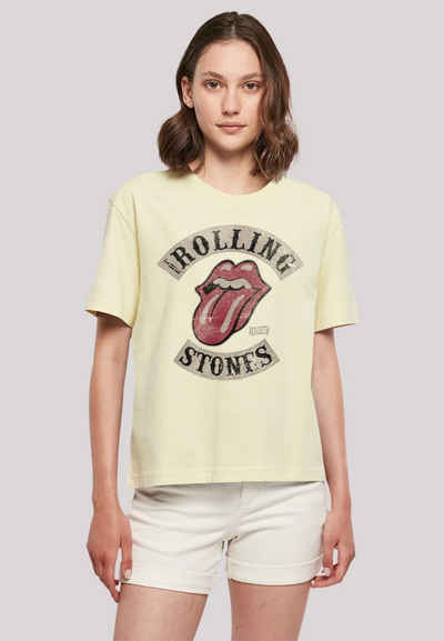 F4NT4STIC T-Shirt The Rolling Stones Tour '78 Vector Print