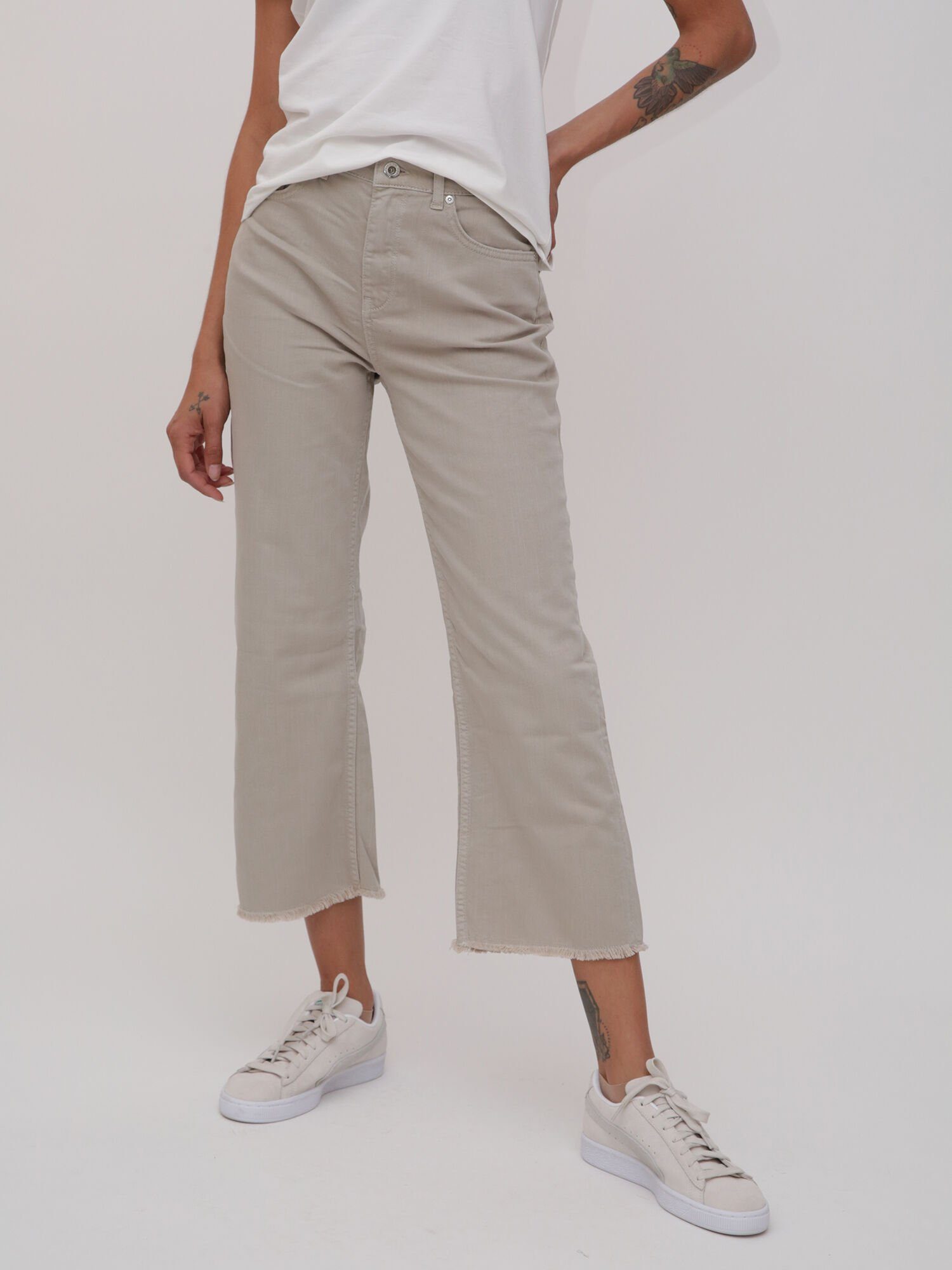 Miracle of Denim High-waist-Jeans Donna Wide Leg im Five-Pocket-Design