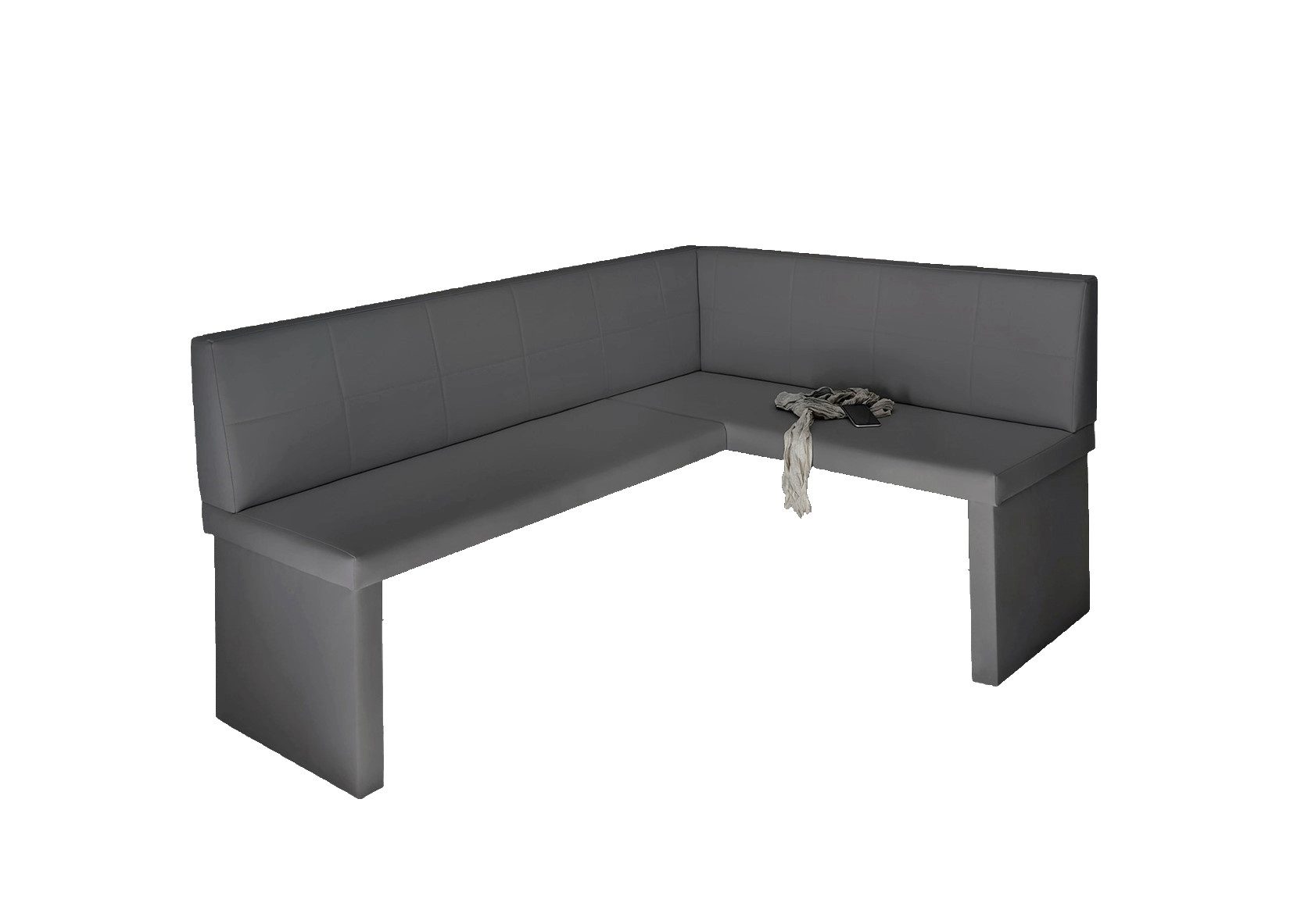 Fun Möbel Eckbank Sitzbank Eckbank „Robin“ in Kunstleder Madryt Розмір 168 x 128 cm