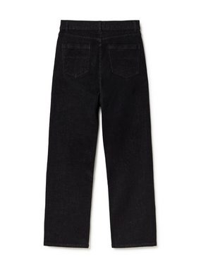 TWOTHIRDS Regular-fit-Jeans Tino - Black mit Bio Baumwolle