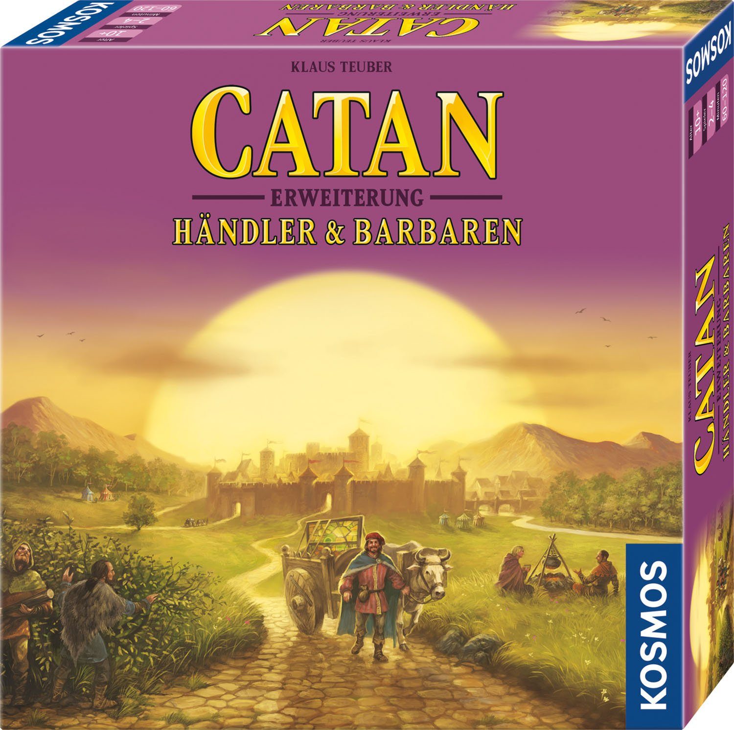 Kosmos Spiel, Erweiterung, Catan - Händler & Barbaren 2-4 Ігриr - Edition 2022, Made in Germany