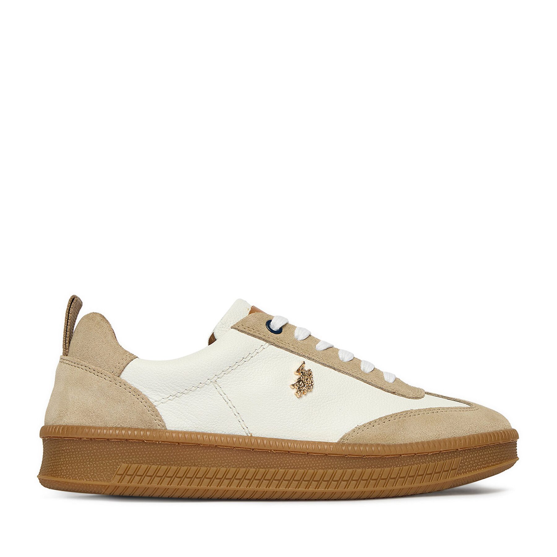 U.S. Polo Assn. Weiße Damen-Sneaker von US Polo Assn Sneaker