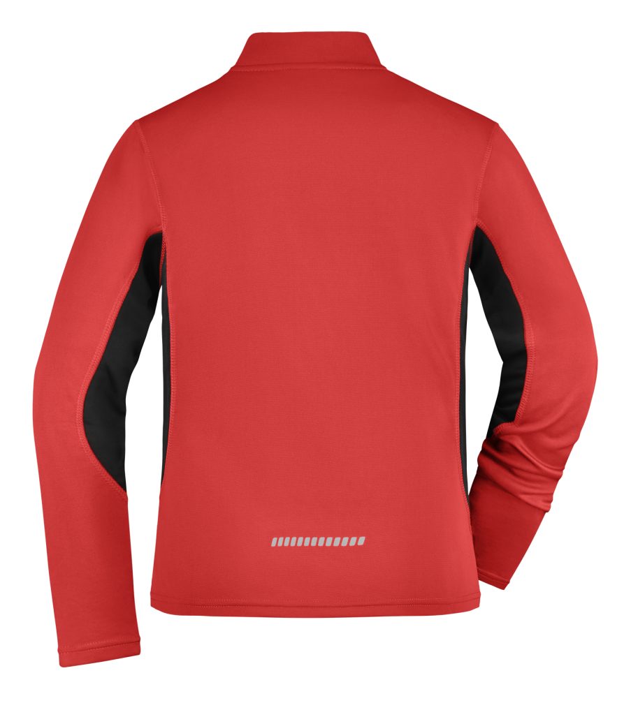 James & Nicholson Laufshirt Funktionelles Damen Langarm Laufshirt JN317 Atmungsaktiv, feuchtigkeitsregulierend und schnell trocknend