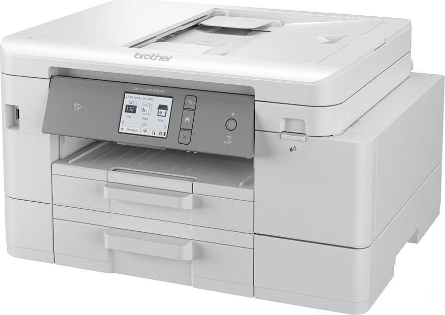 Brother MFC-J4540DWXL Multifunktionsdrucker, (LAN (Ethernet), NFC, WLAN (Wi-Fi), 4-in-1 Tintenmultifunktionsgerät mit WLAN und 3 Jahre Vor-Ort Garantie)