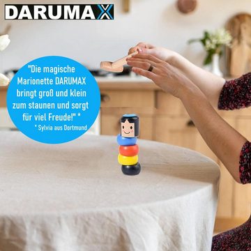 MAVURA Handpuppe DARUMAX Magische Holz Marionette Unzerbrechliches Holzspielzeug, Zaubertrick Geschenk Daruma