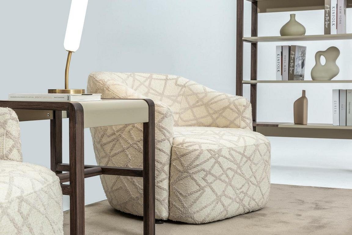 Couchen, (Nur + + Sessel 3 Luxus in Ecksofa Sessel), Wohnzimmer-Set 3 Made Garnitur JVmoebel Sitzer Europe Wohnzimmer U-Form - Sitzer U Sofa Form