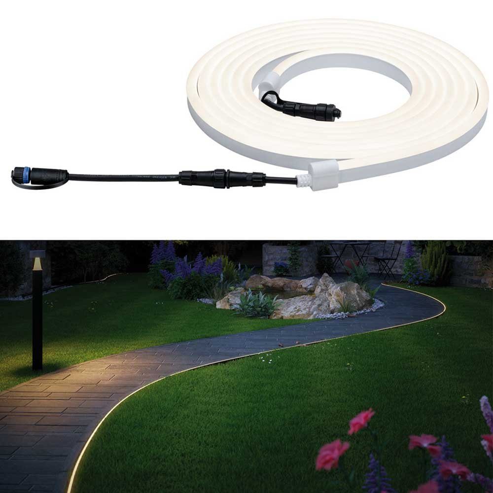clicklicht Gartenleuchte »Plug & Shine Neon LED Stripe IP67 3000K 24V