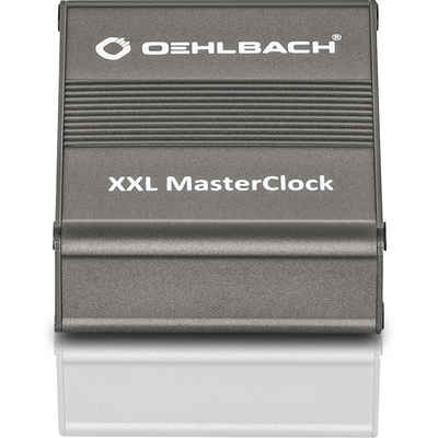 Oehlbach »XXL MasterClock - Jitter Cleaner & High-End USB-Powerfilter - Störungsfreie Spannungsversorgung und jitterfreier Datenstrom - metallic braun« Audio-Adapter