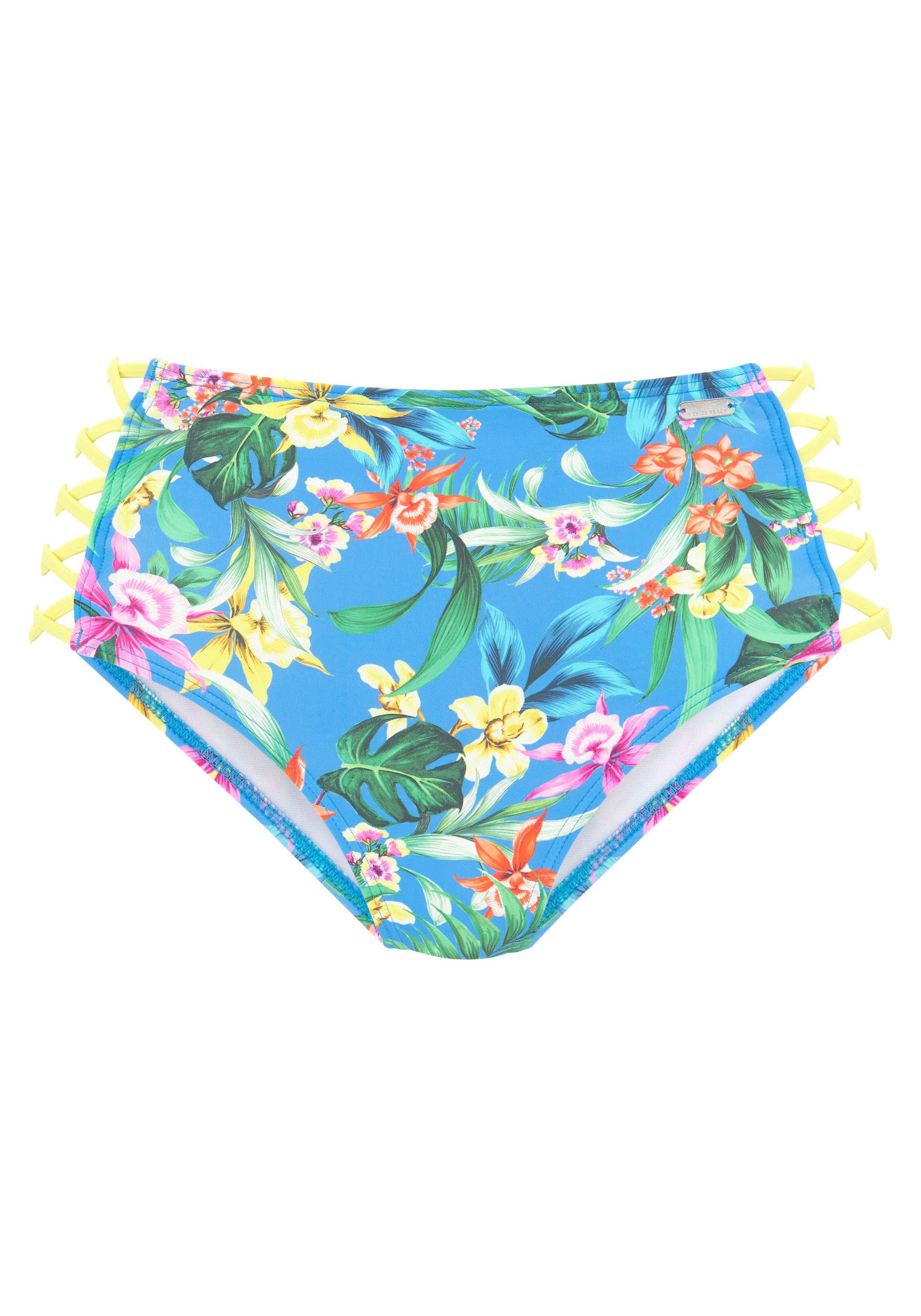 Venice Beach Bikini-Hose Hanni mit tropischem günstig online kaufen