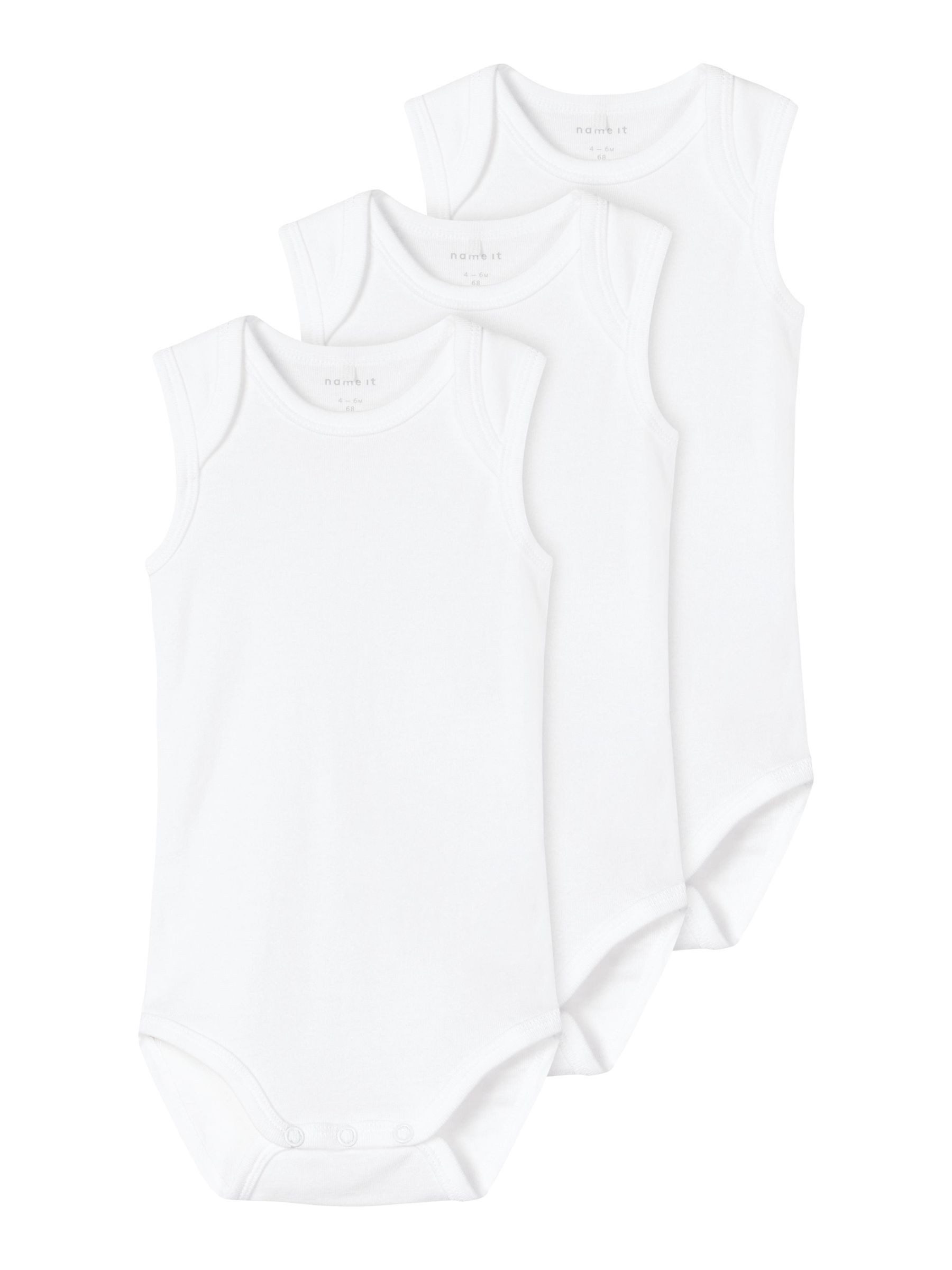 Body NBNBODY 3P TANK SOLID WHITE 3 NOOS