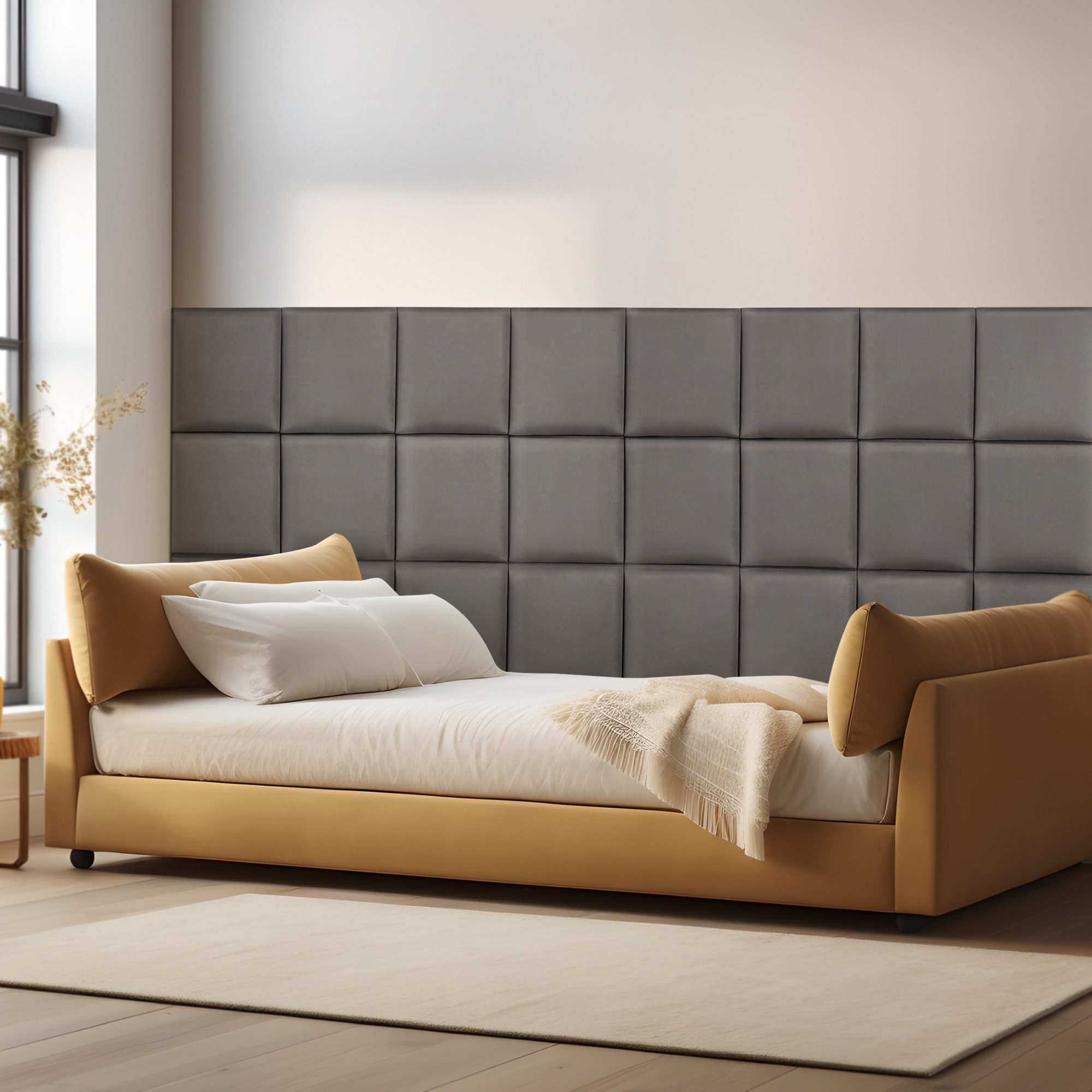 neu.haus Wandpolster, (Set, 4 Stück), »Carpino« günstig online kaufen