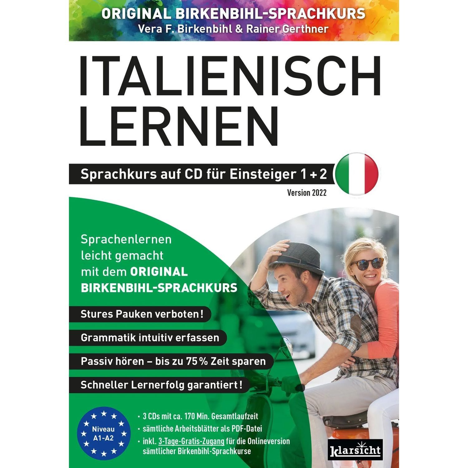 Hörspiel Italienisch lernen für Einsteiger 1+2 (ORIGINAL BIRKENBIHL)