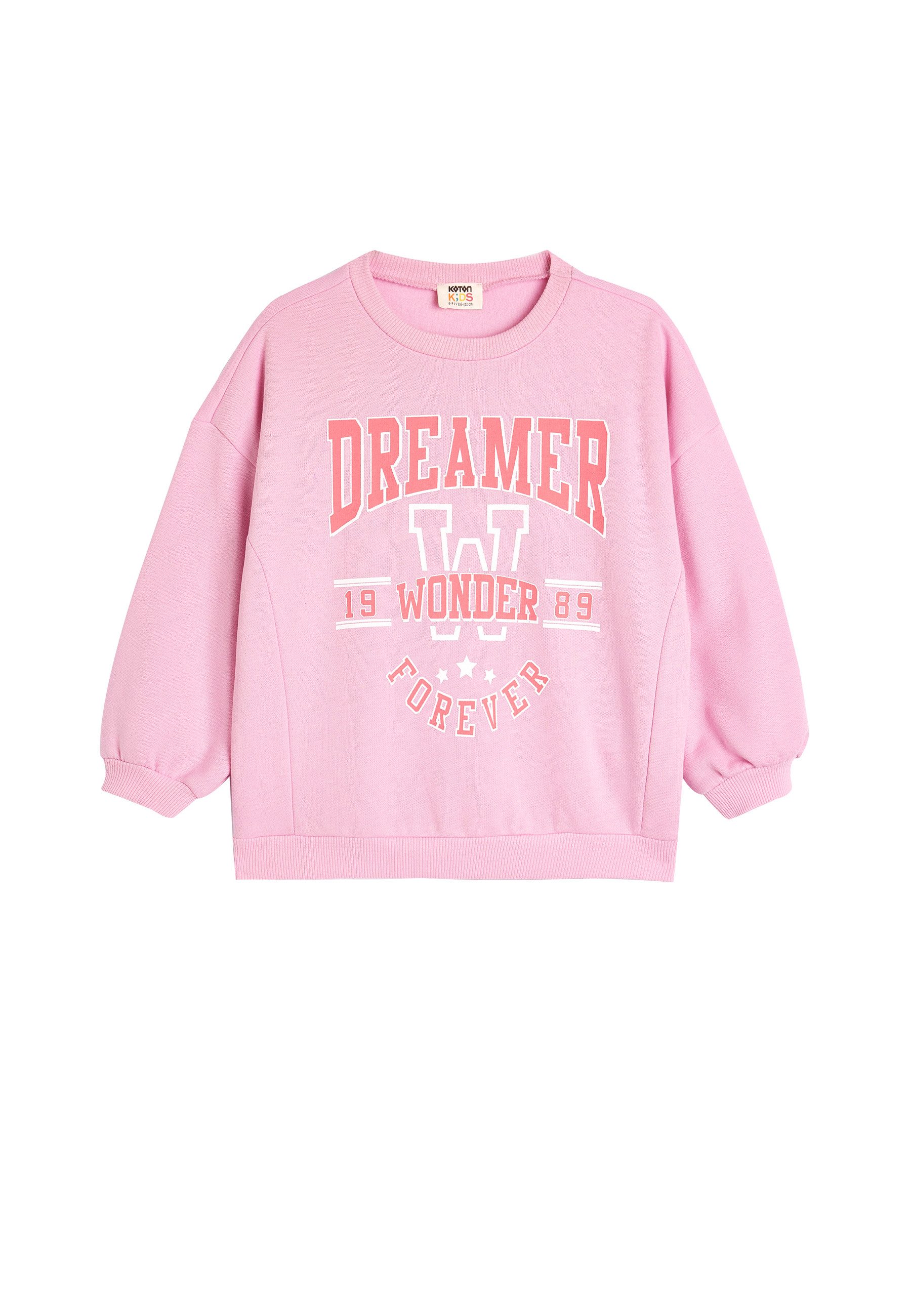 Koton Sweatshirt Rundhalsausschnitt Mit Aufdruck