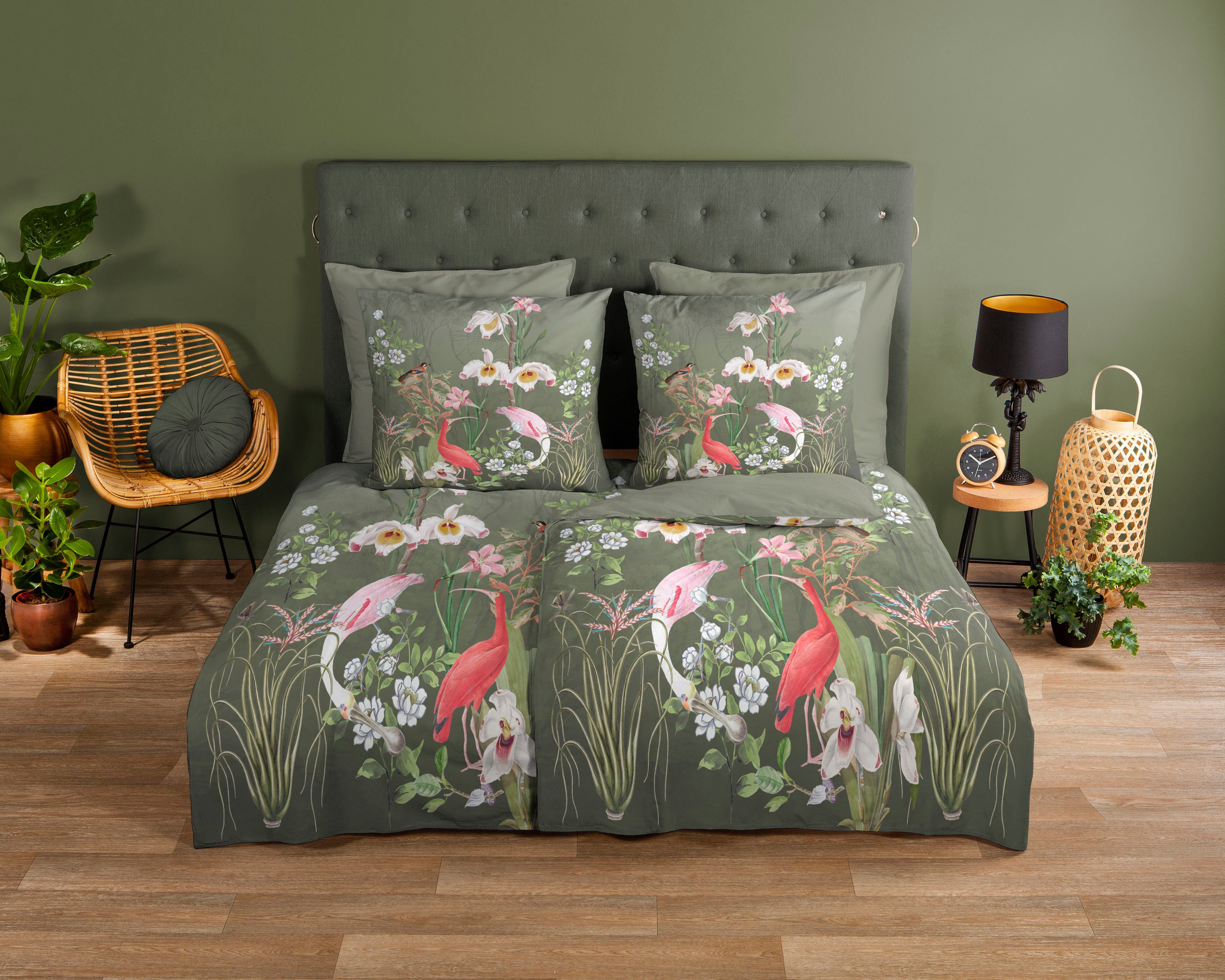 good morning Wendebettwäsche »Lesli«, Baumwolle, 135x200, 2 Teilig, Reißver günstig online kaufen