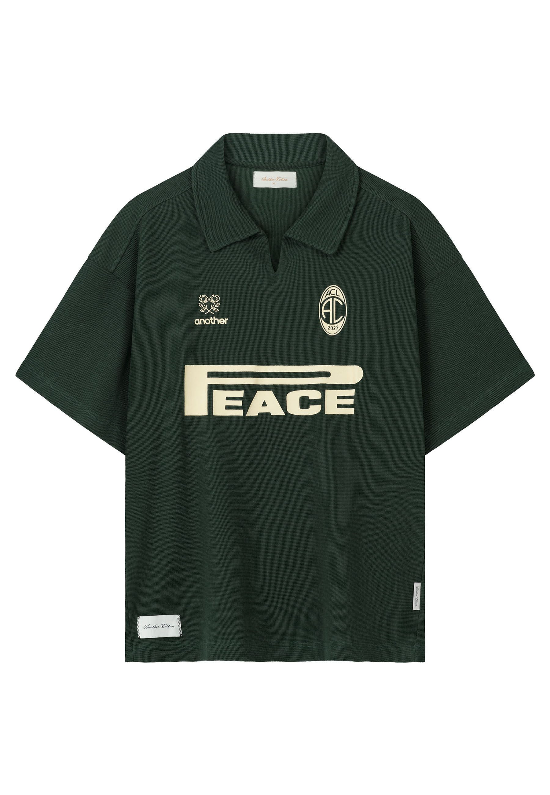 Another Cotton Lab Poloshirt Another Cotton Lab Peace Waffle Polo (1-tlg)