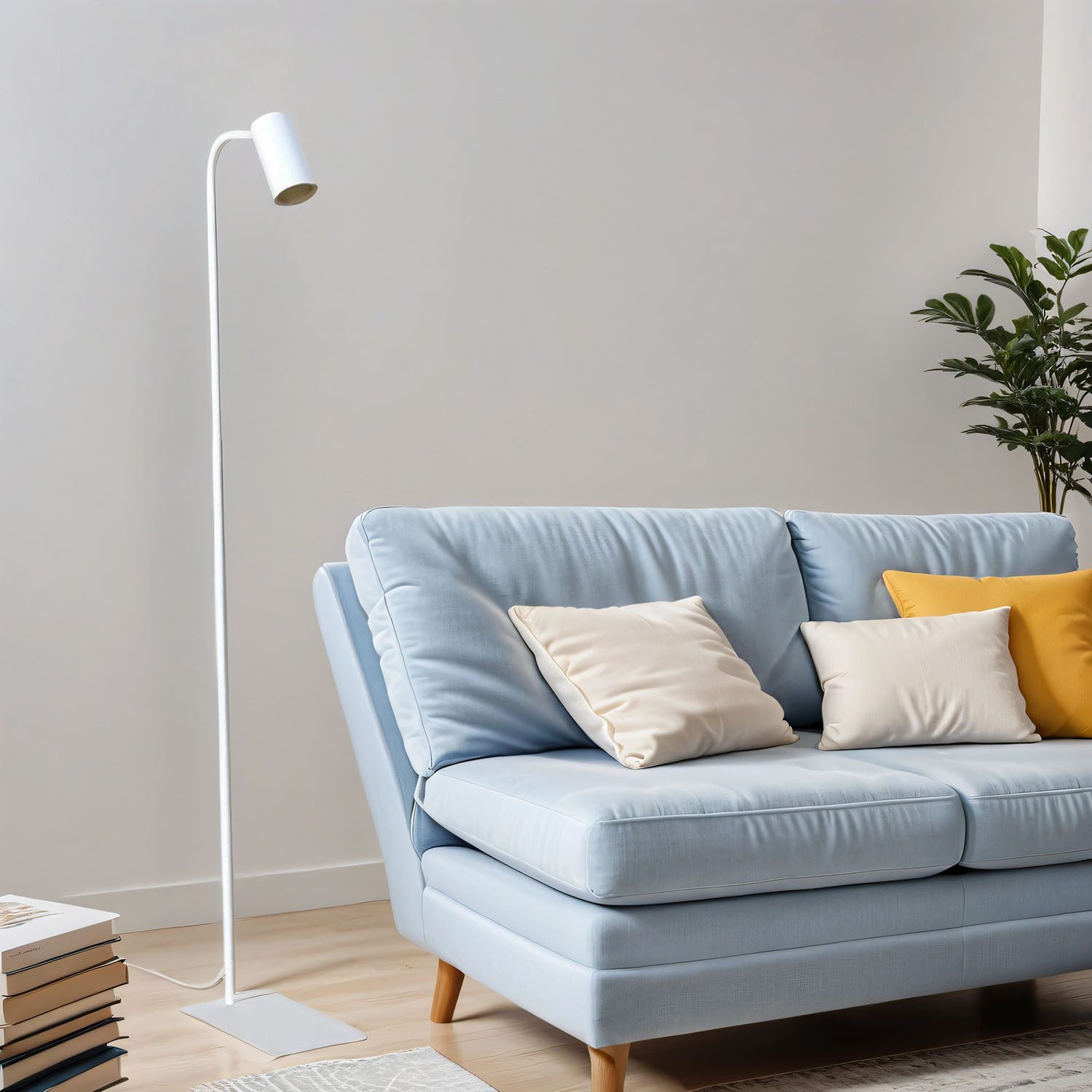 Licht-Erlebnisse Stehlampe COLENE, ohne Leuchtmittel, Stehleuchte Wohnzimme günstig online kaufen