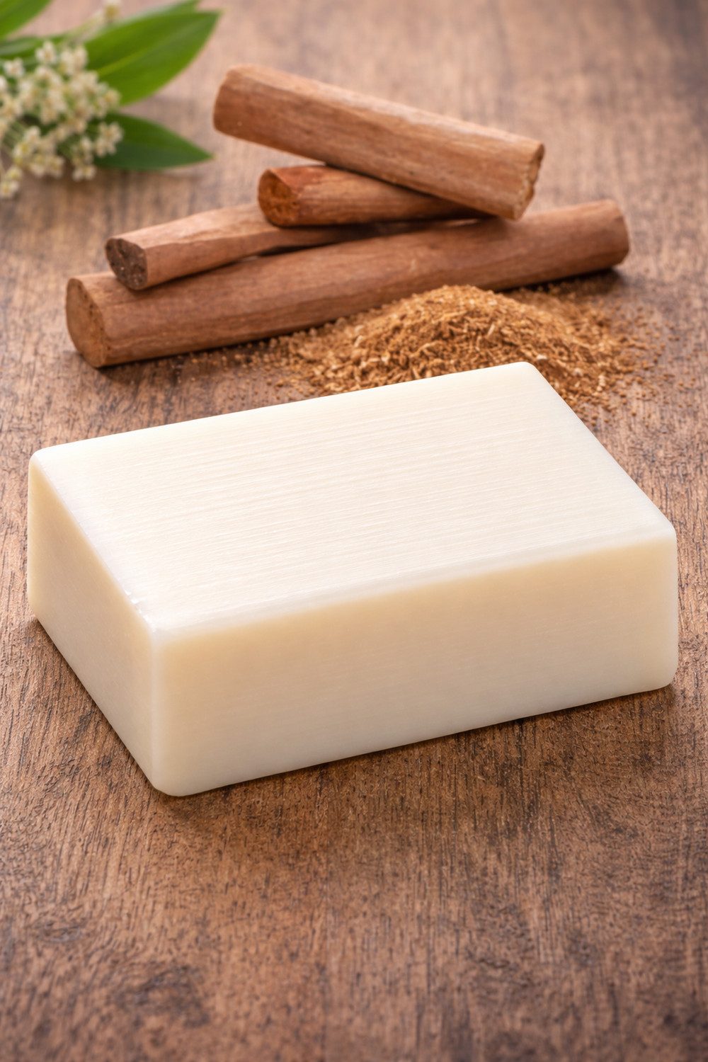 Haslinger Duschpflege Sandelholz, 1-tlg., festes Duschbad und Shampoo 100 g