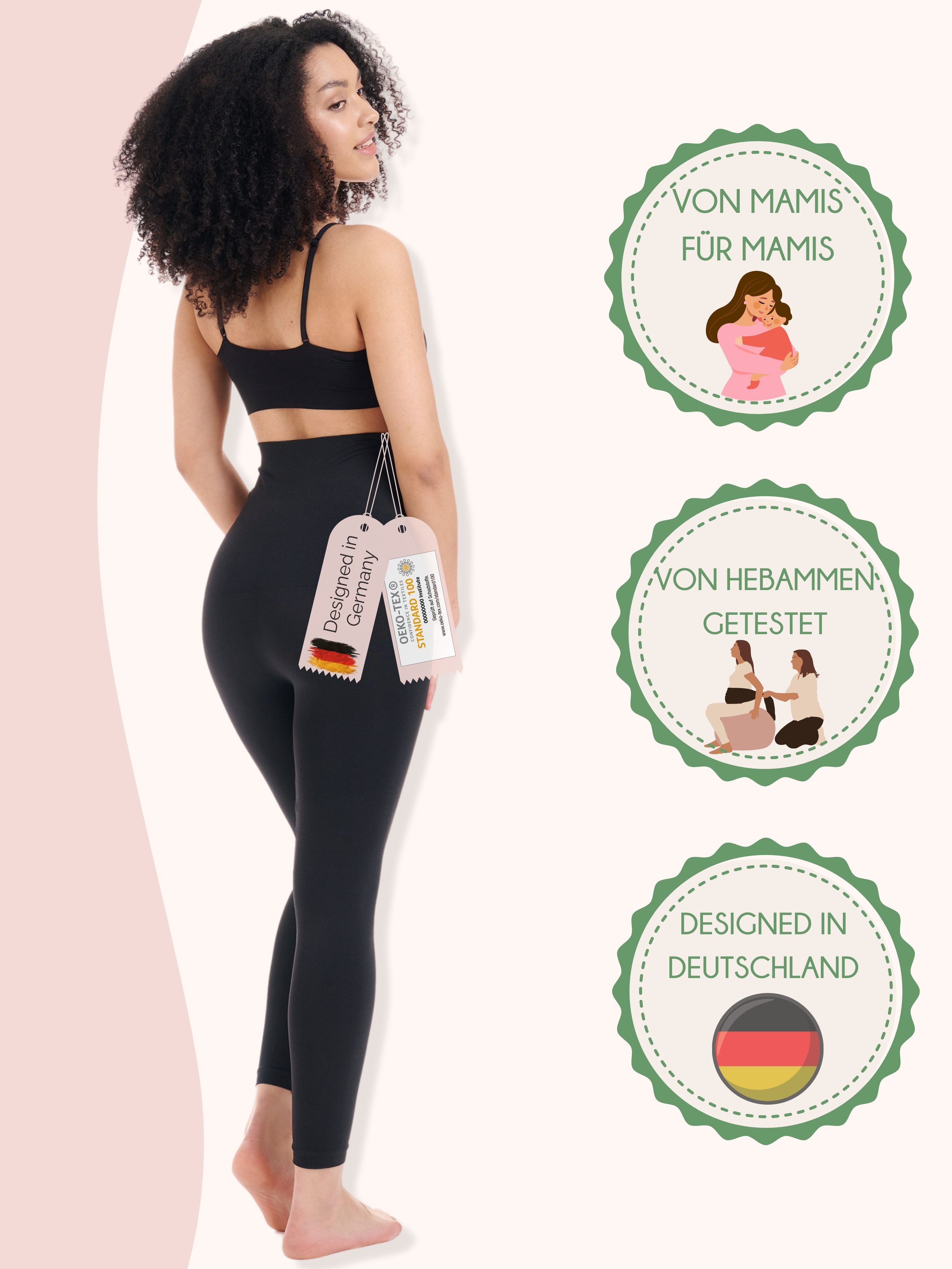 Herzmutter Shapingleggings Figurformende Hose - Highwaist Leggings Figurfor günstig online kaufen