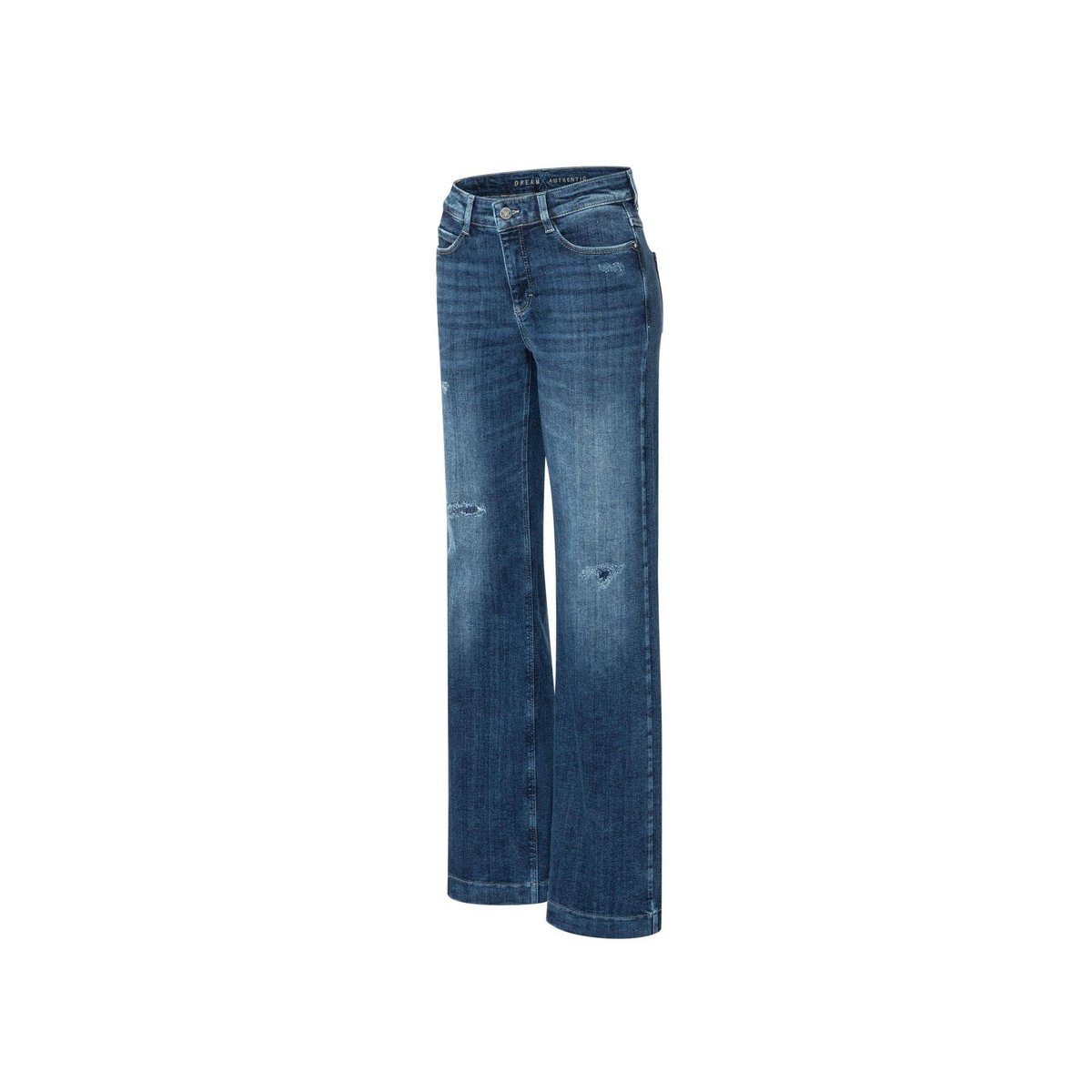 blau 5-Pocket-Jeans (1-tlg) MAC