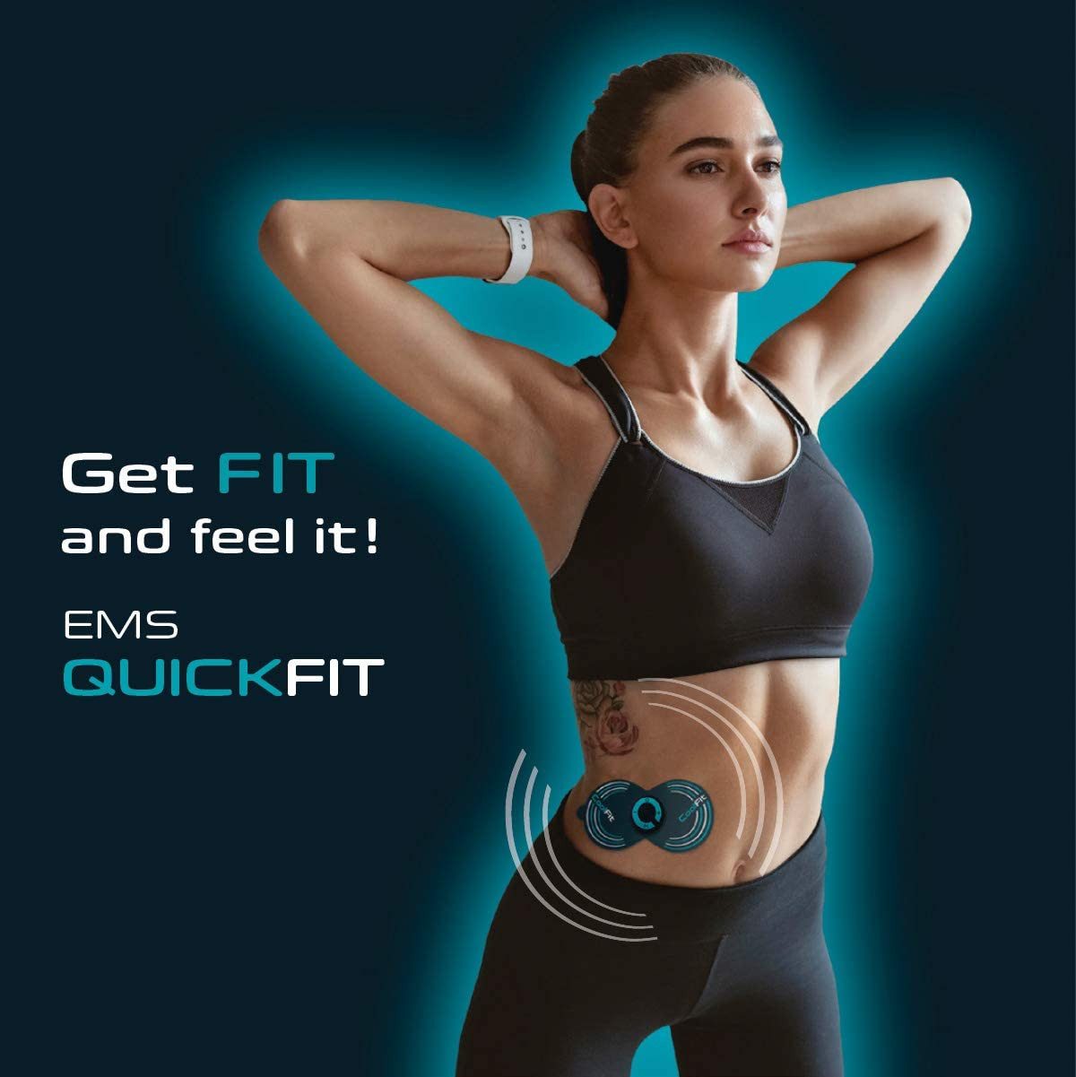 CoolFit by prorelax EMS-Gerät 49603 CoolFit QuickFit, Akkubetrieben