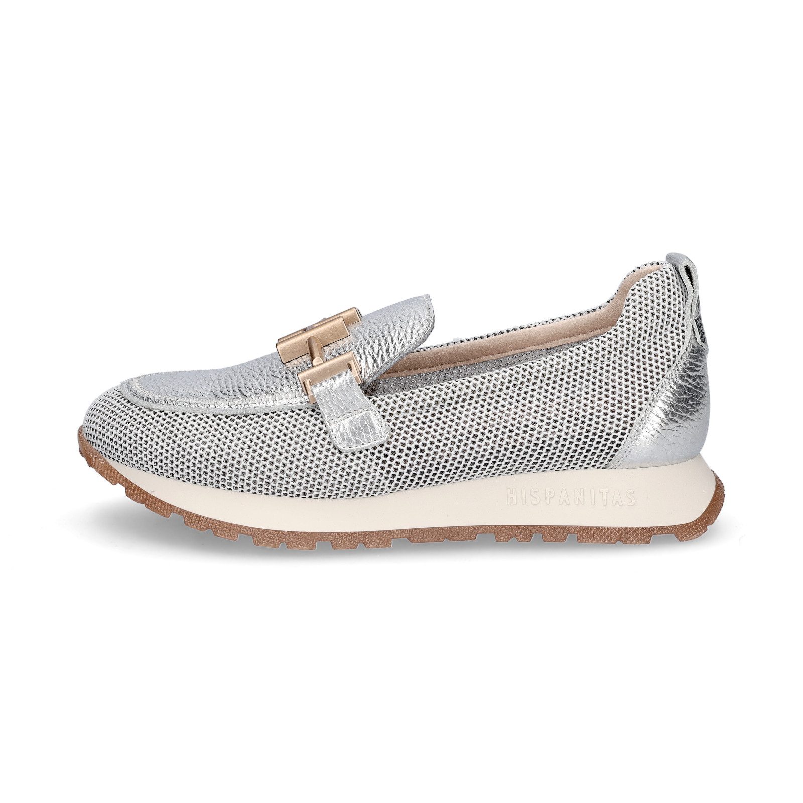 Hispanitas Hispanitas Damen Slipper silber Slipper günstig online kaufen