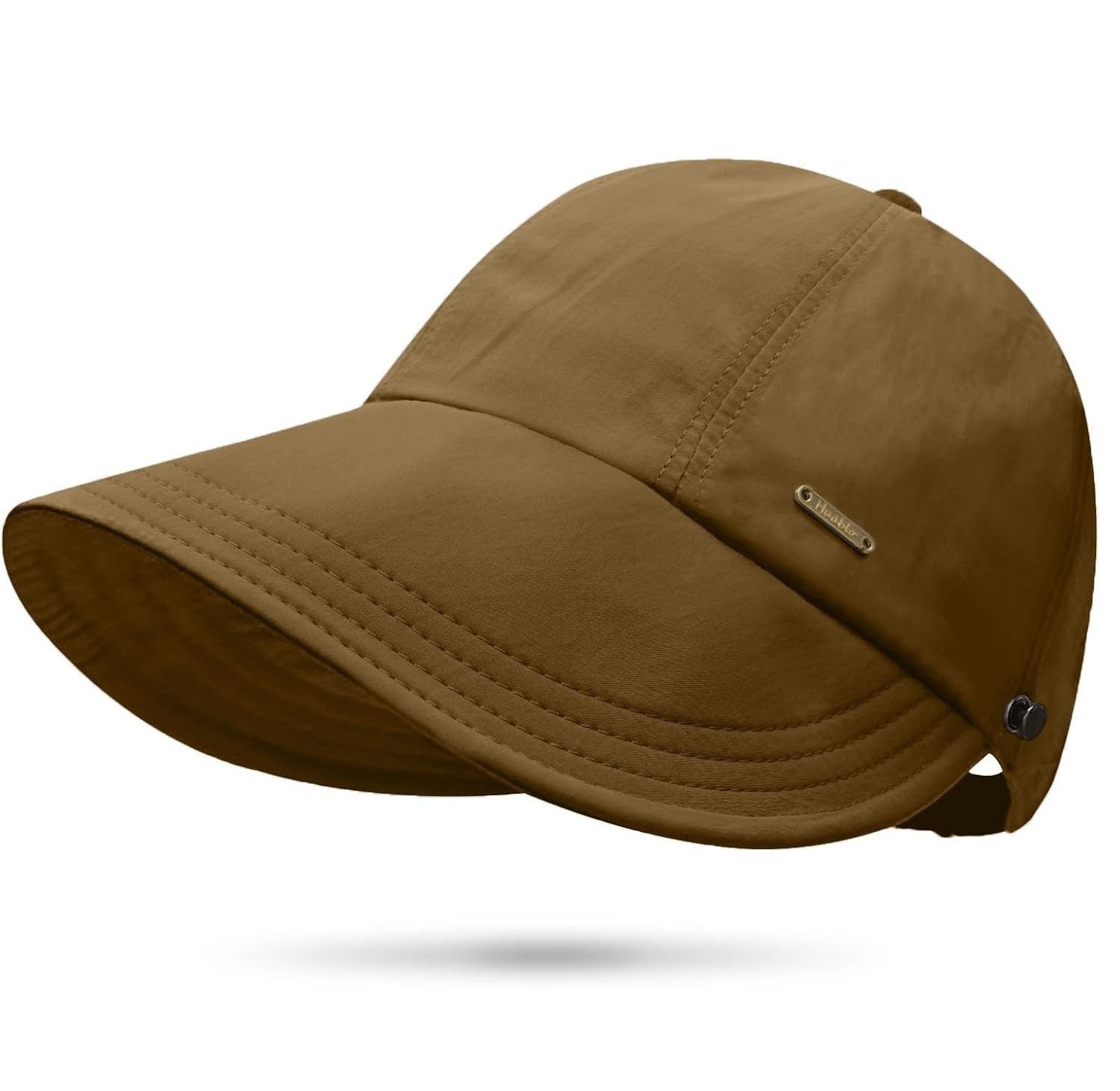 nsihing Sonnenhut Damen-Sonnenhut mit UV-Schutz, faltbarer Sonnenhut mit breiter Krempe geeignet zum Wandern, Angeln, Joggen, Reisen usw