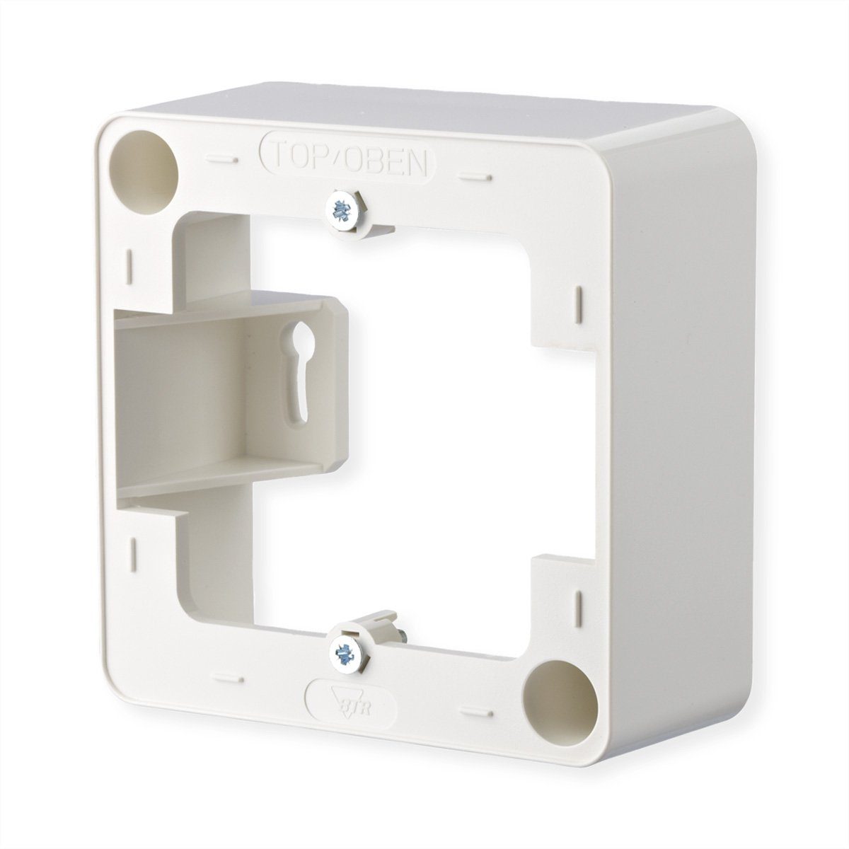 Aufputzrahmen 85 x 85 mm Netzwerk-Panel