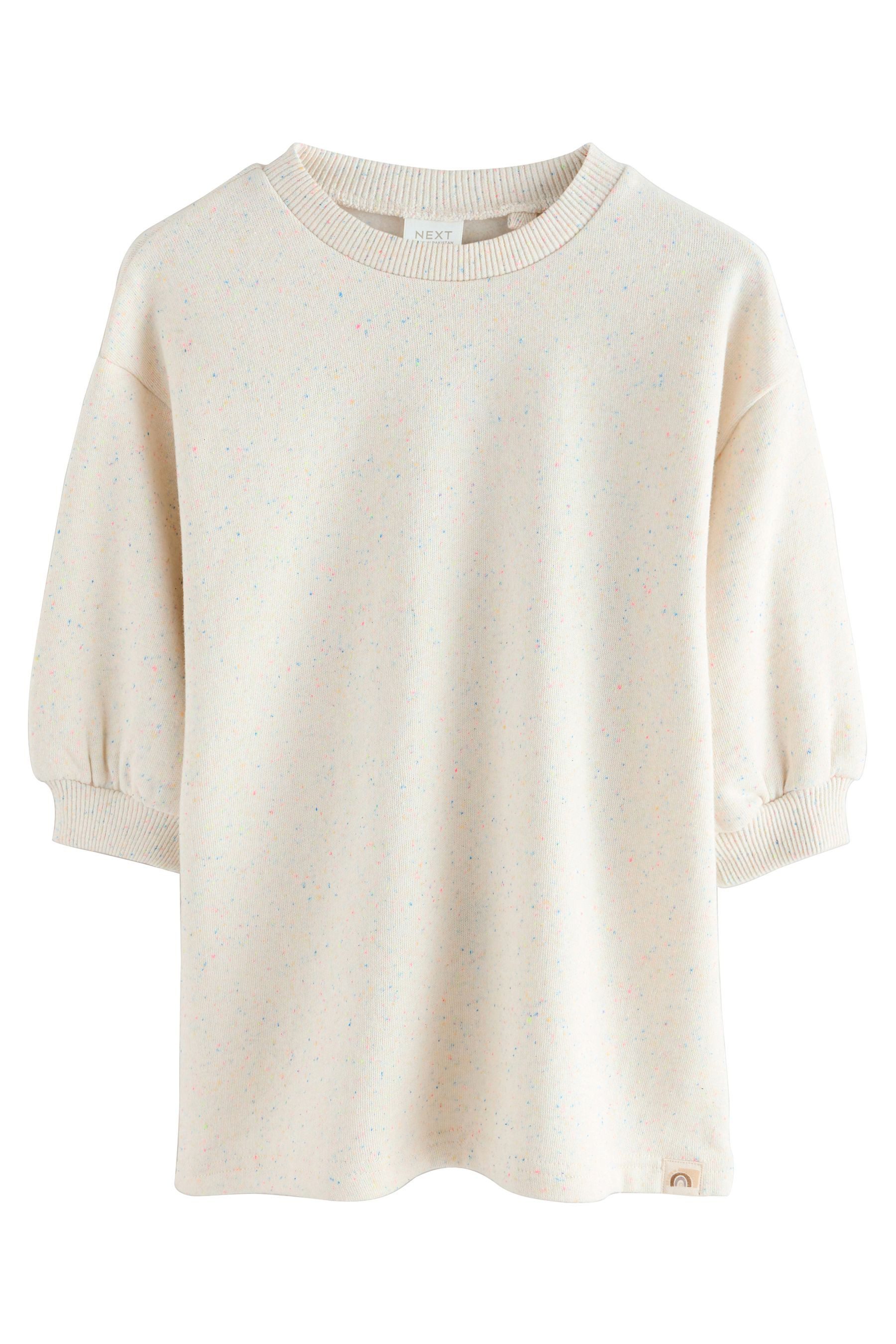 Jerseykleid Relaxed Fit Sweatshirtkleid