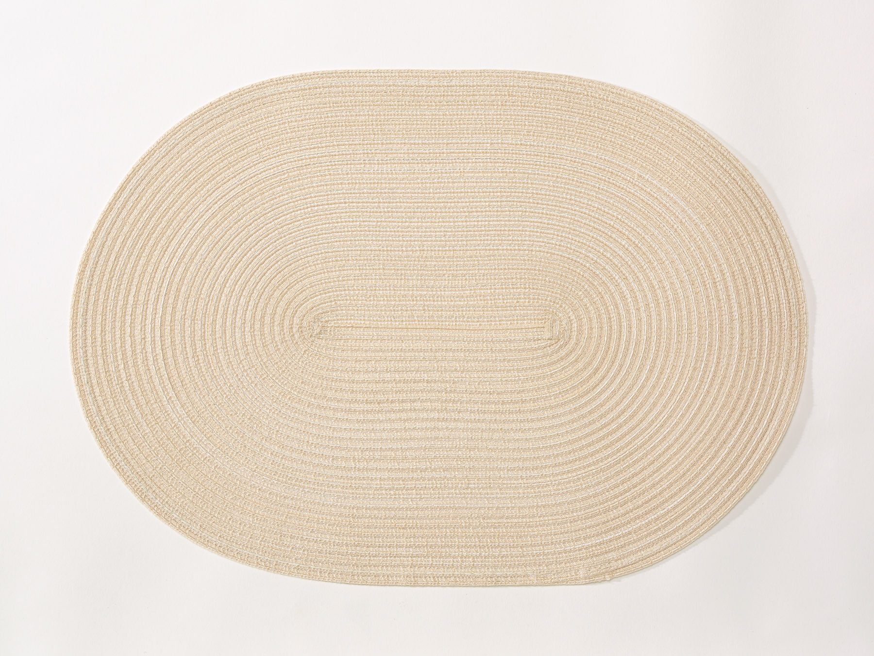 Platzset Tischset 12er Set Samba Oval 048/033 creme