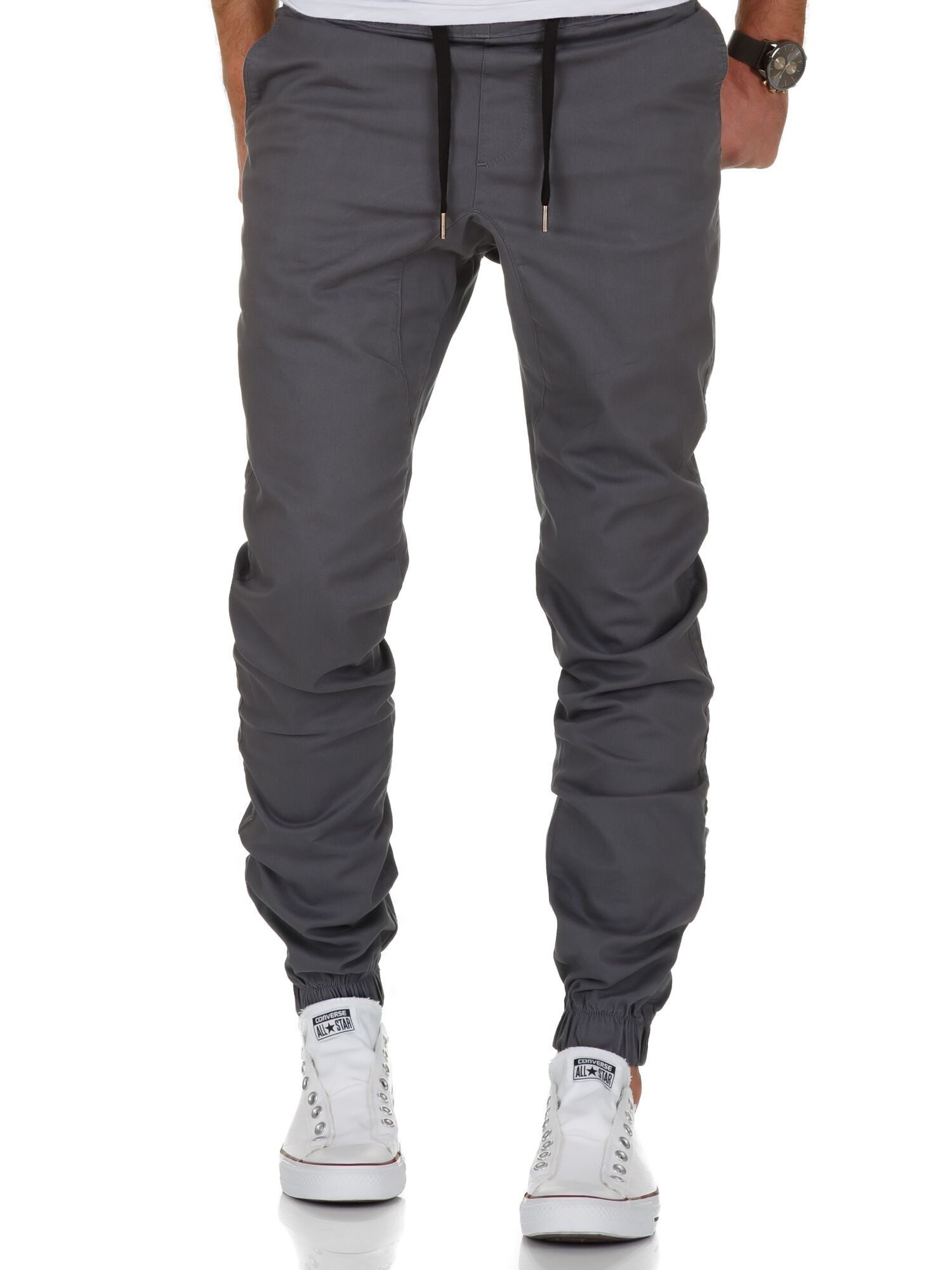 REPUBLIX Stretch-Hose AVILA Herren Basic Jogger günstig online kaufen