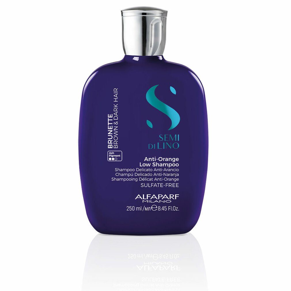 Alfaparf Haarshampoo Milano Semi Di Lino Brunette Brown y Dark Shampoo 250ml