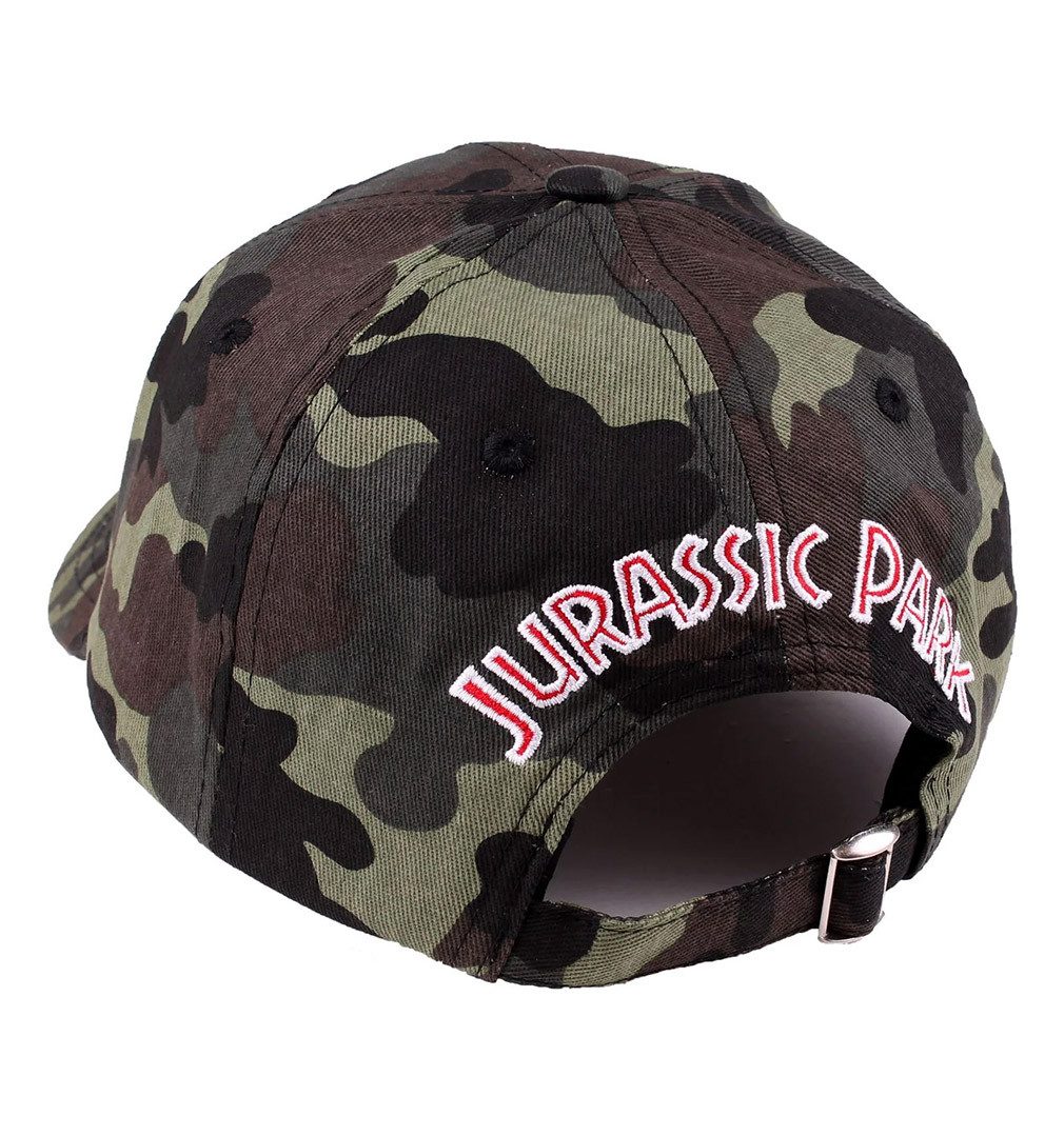 Jurassic Park Baseball Cap Logo Camouflage
