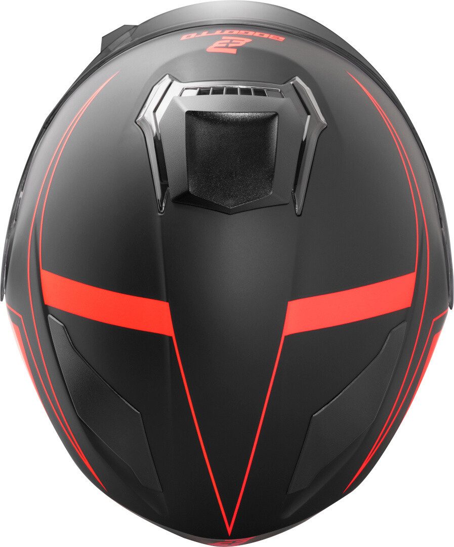 Bogotto Motorradhelm H271 BT Taog Bluetooth Klapphelm, integriertes Kommunikationssystem,integriertes Sonnenvisier