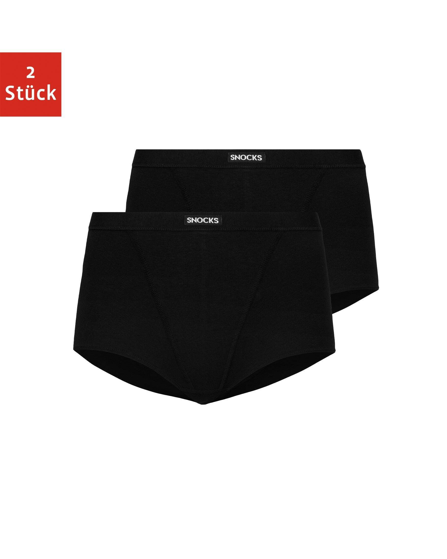 SNOCKS High-Waist-Panty High Waist Unterhose für Damen (2-St) aus Bio-Baumw günstig online kaufen