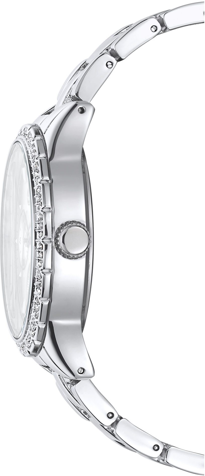 Aniston JEWELRY & WATCHES Quarzuhr, Armbanduhr, Damenuhr, Schmucksteine, ne günstig online kaufen