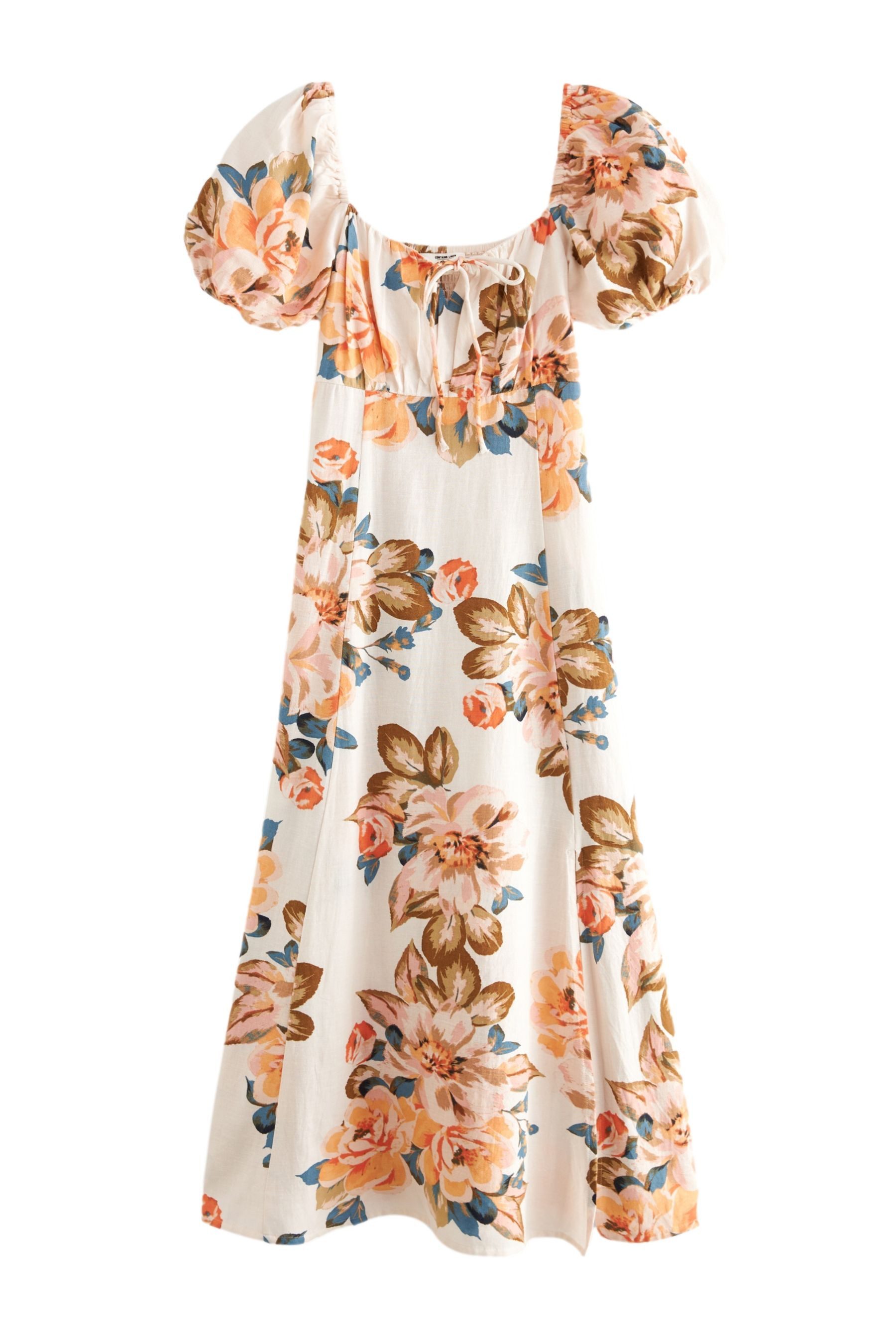 Next Midikleid Midikleid mit Puffärmeln (1-tlg) günstig online kaufen