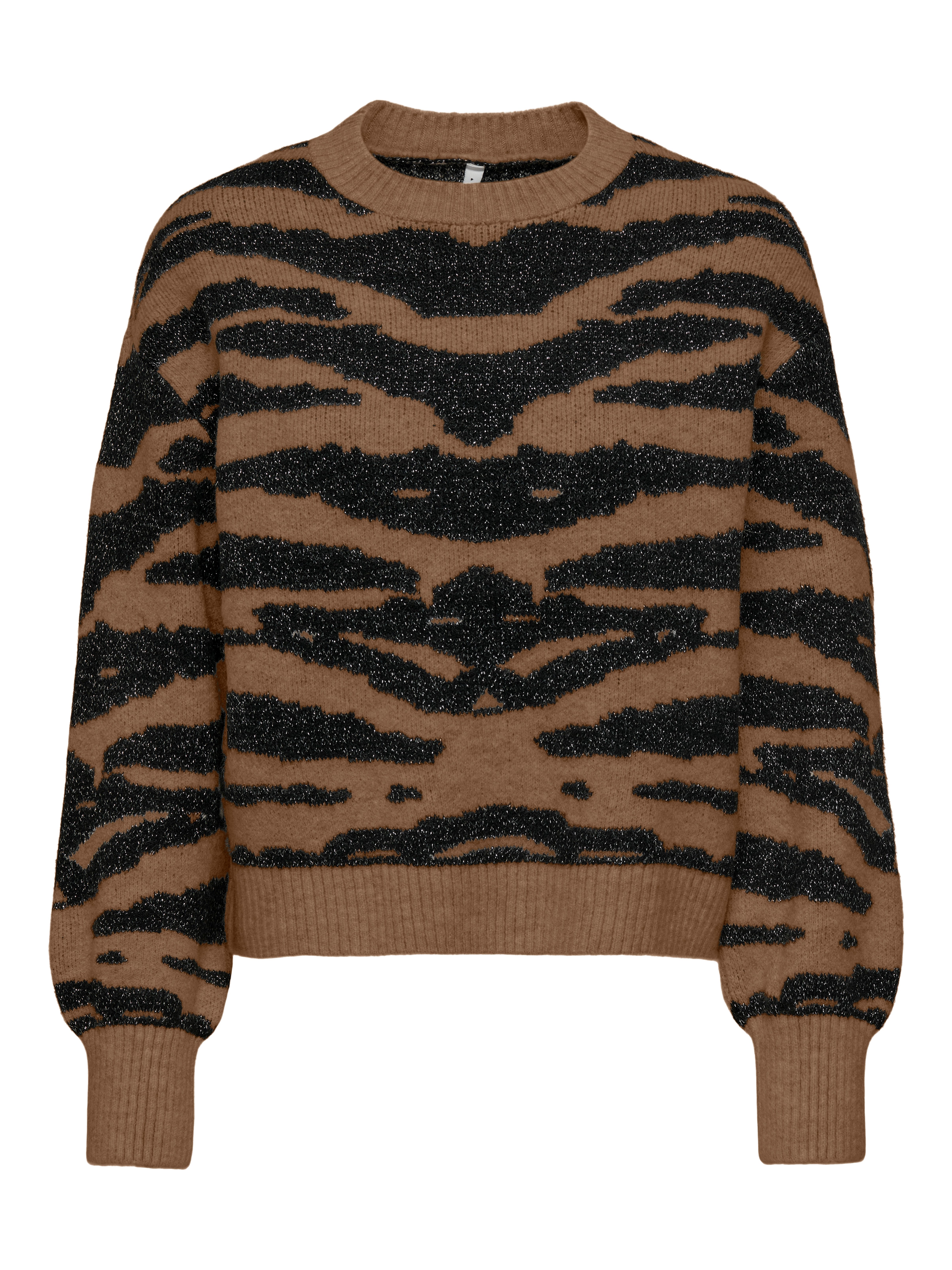 Rundhalspullover ONLAMBER LS JQ O-NECK GLITTER KNT