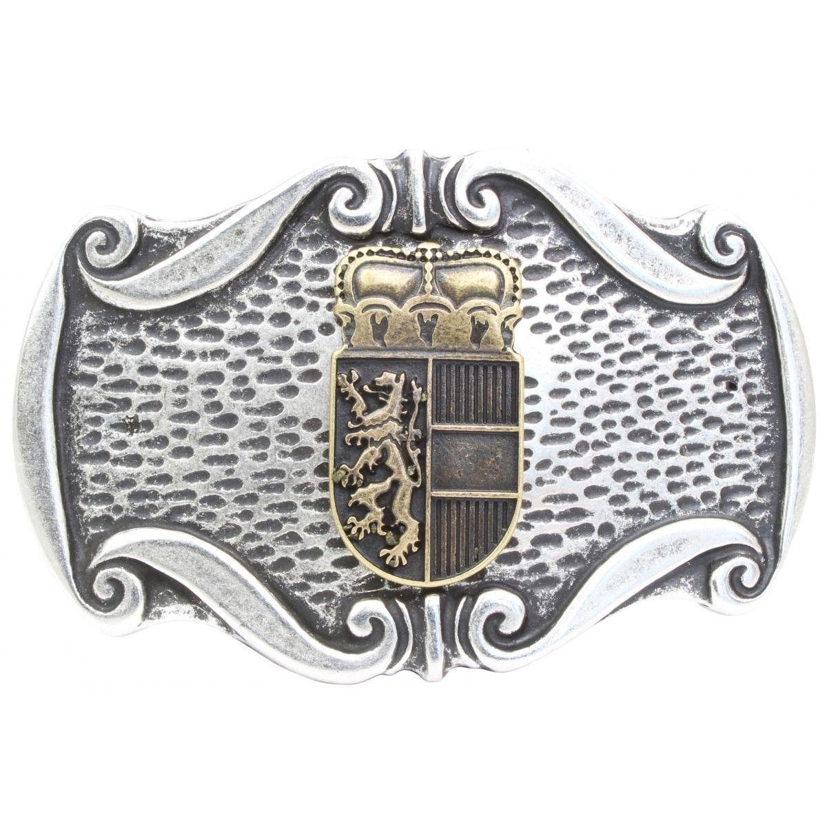 BELTINGER Gürtelschnalle Wappen Salzburg 4,0 cm - Buckle Wechselschließe Gürtelschließe 40mm - (1-St)