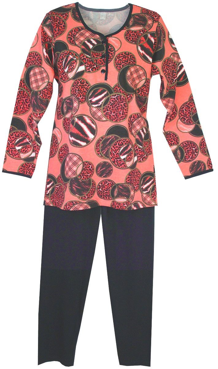 Consult-Tex Pyjama Damen Pyjama Schlafanzug DW316 (Sparset) Alloverdruck, K günstig online kaufen