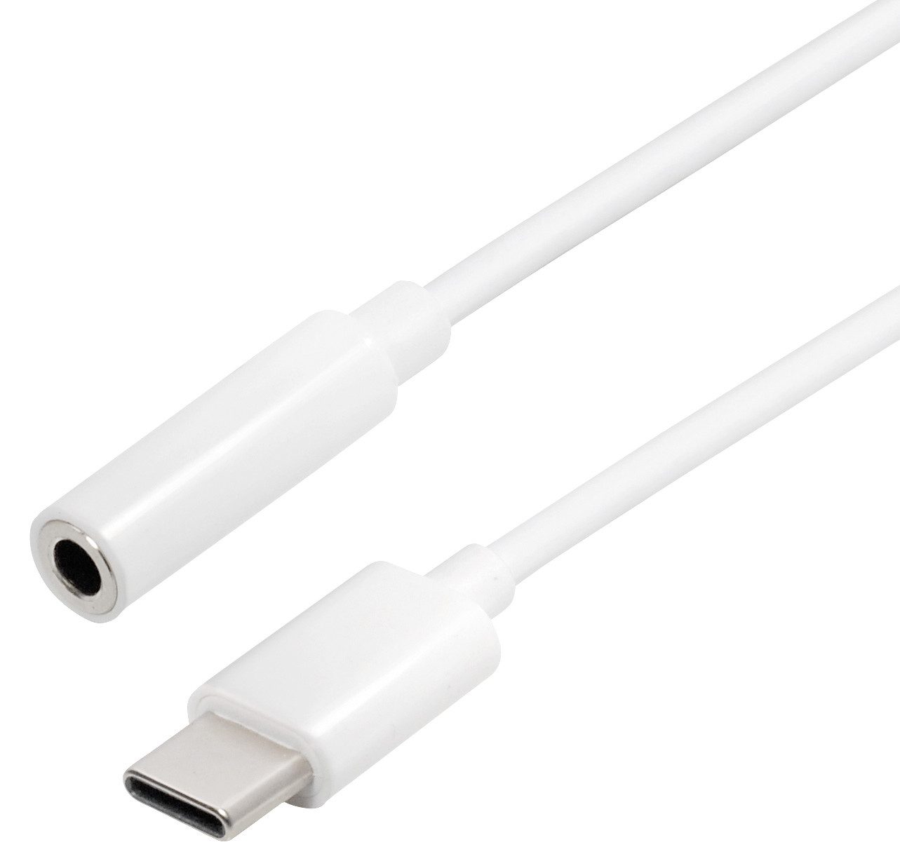 Maxtrack Smartphone-Kabel, USB, USB-C auf 3,5 mm Stereo Klinkenbuchse (10 cm), Kopfhörer Adapter USB C Klinkenbuchse