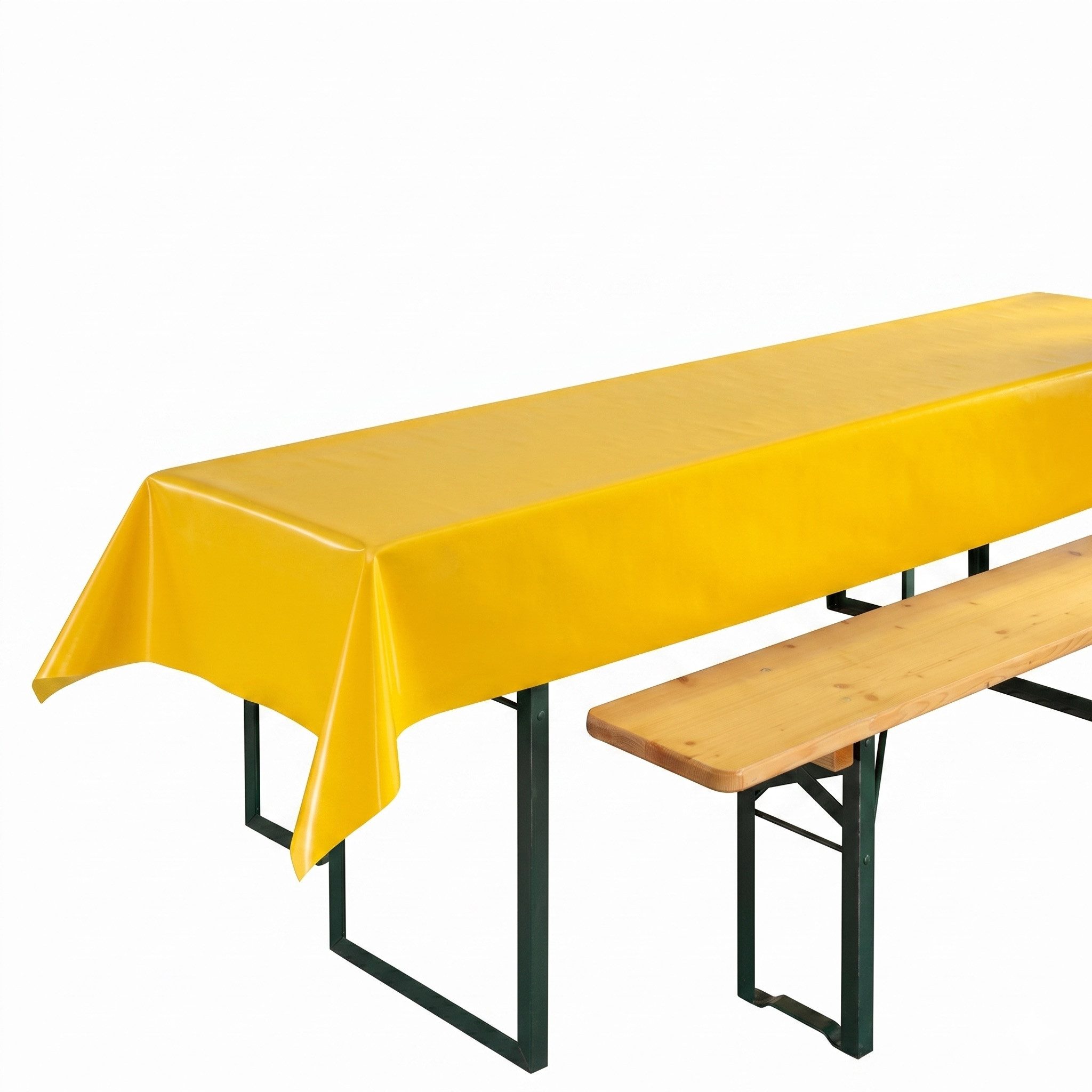 Beautex Tischdecke, Partytischdecke, für Biertischgarnituren, 100x250cm, viele Farben (1-tlg), wasserabweisend, abwaschbar, lebensmittelecht, strapazierfähig