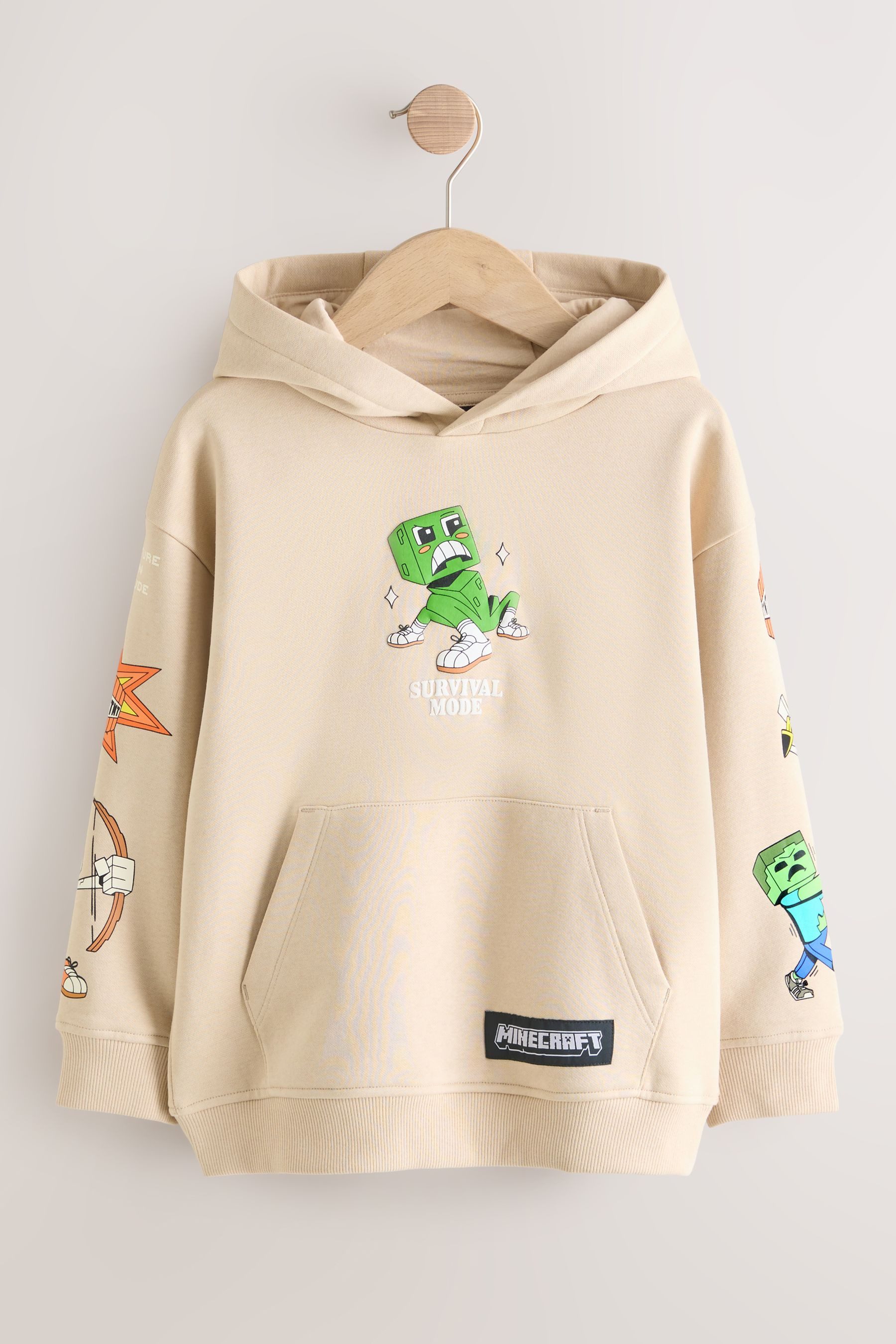 Next Kapuzensweatshirt Lizenziertes Kapuzensweatshirt Minecraft (1-tlg)